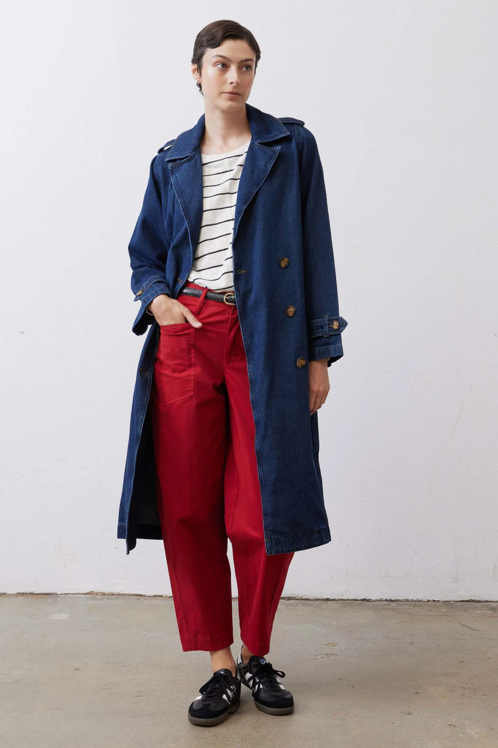 The Denim Trench Coat sold by Ruti