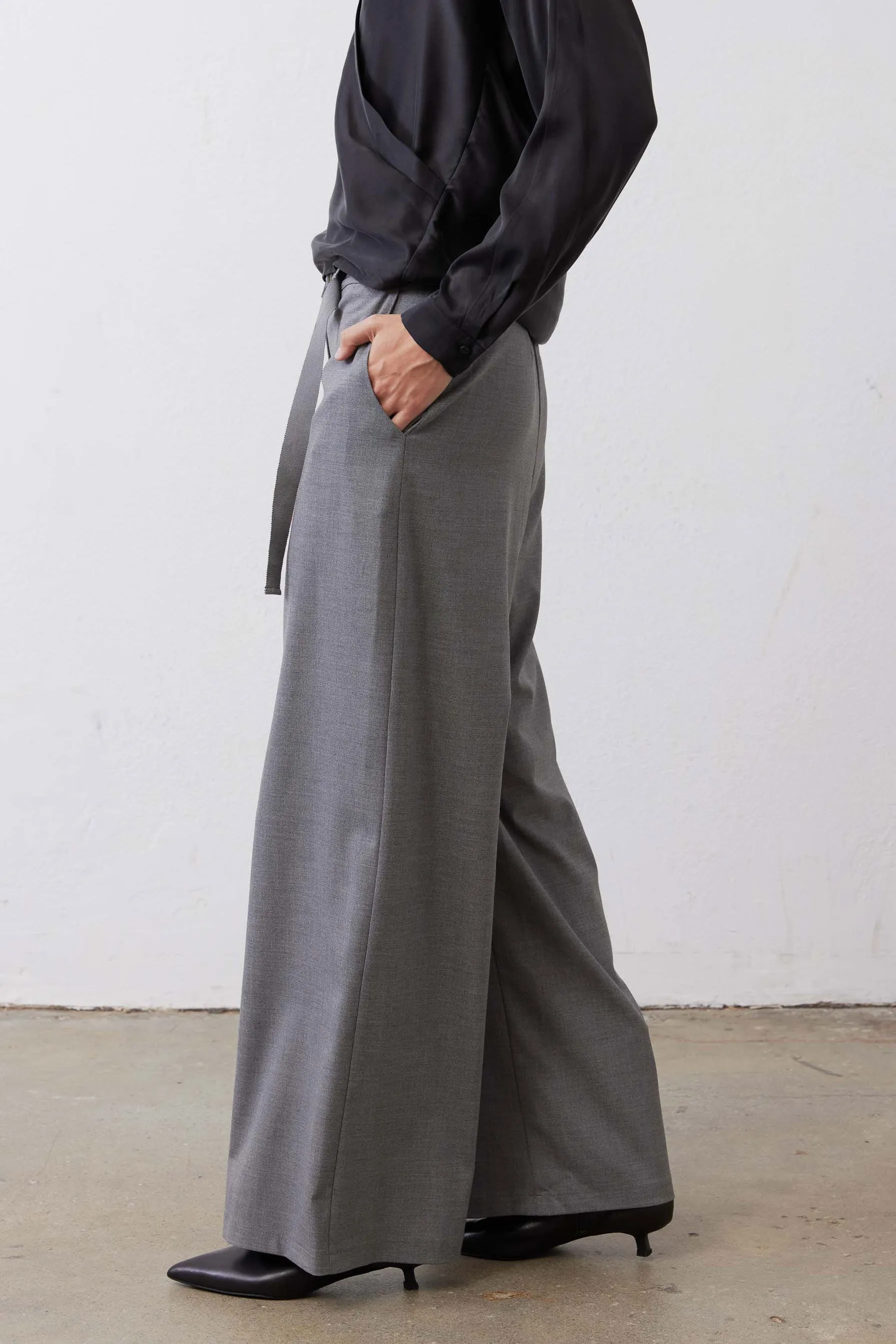 The Belted Wide Leg Trousers sold by Ruti product image thumbnail 2