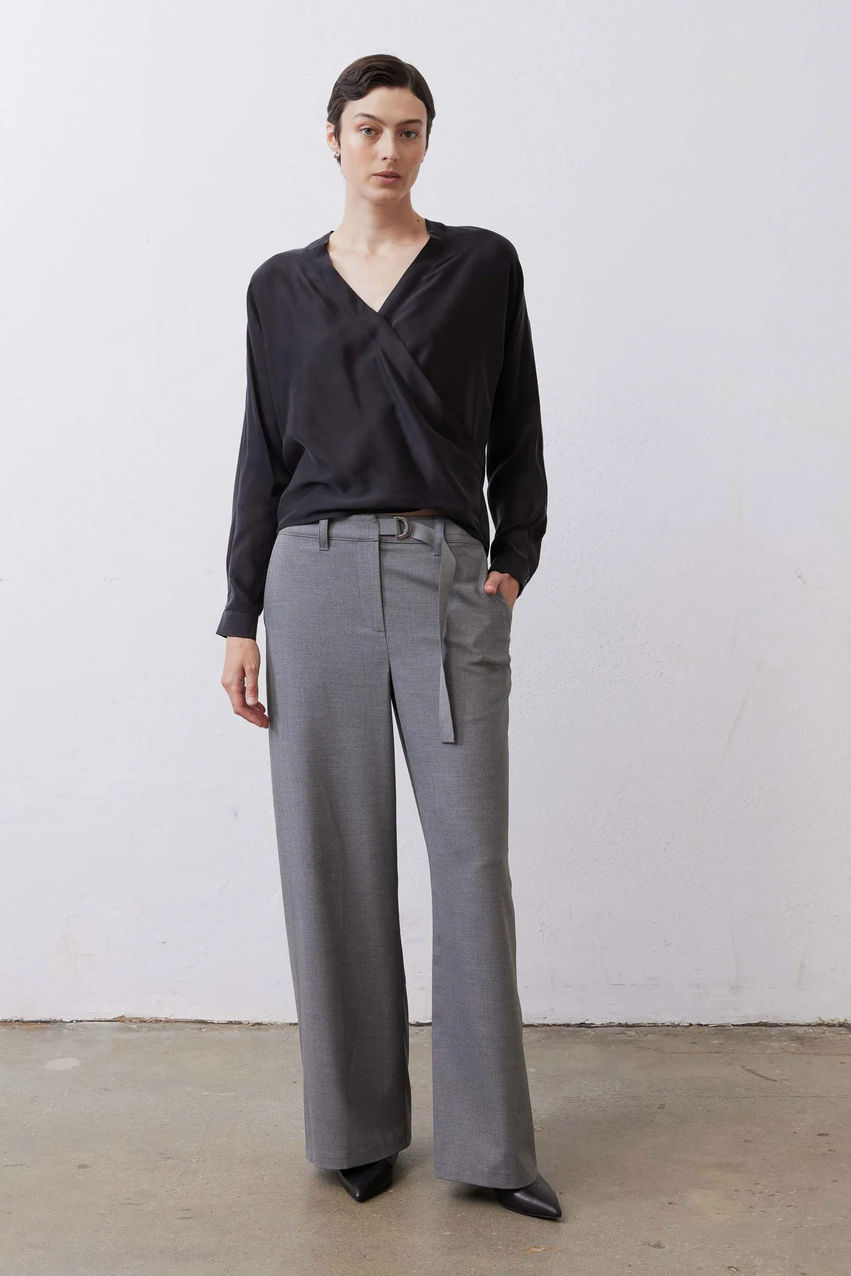 The Belted Wide Leg Trousers sold by Ruti product image thumbnail 4