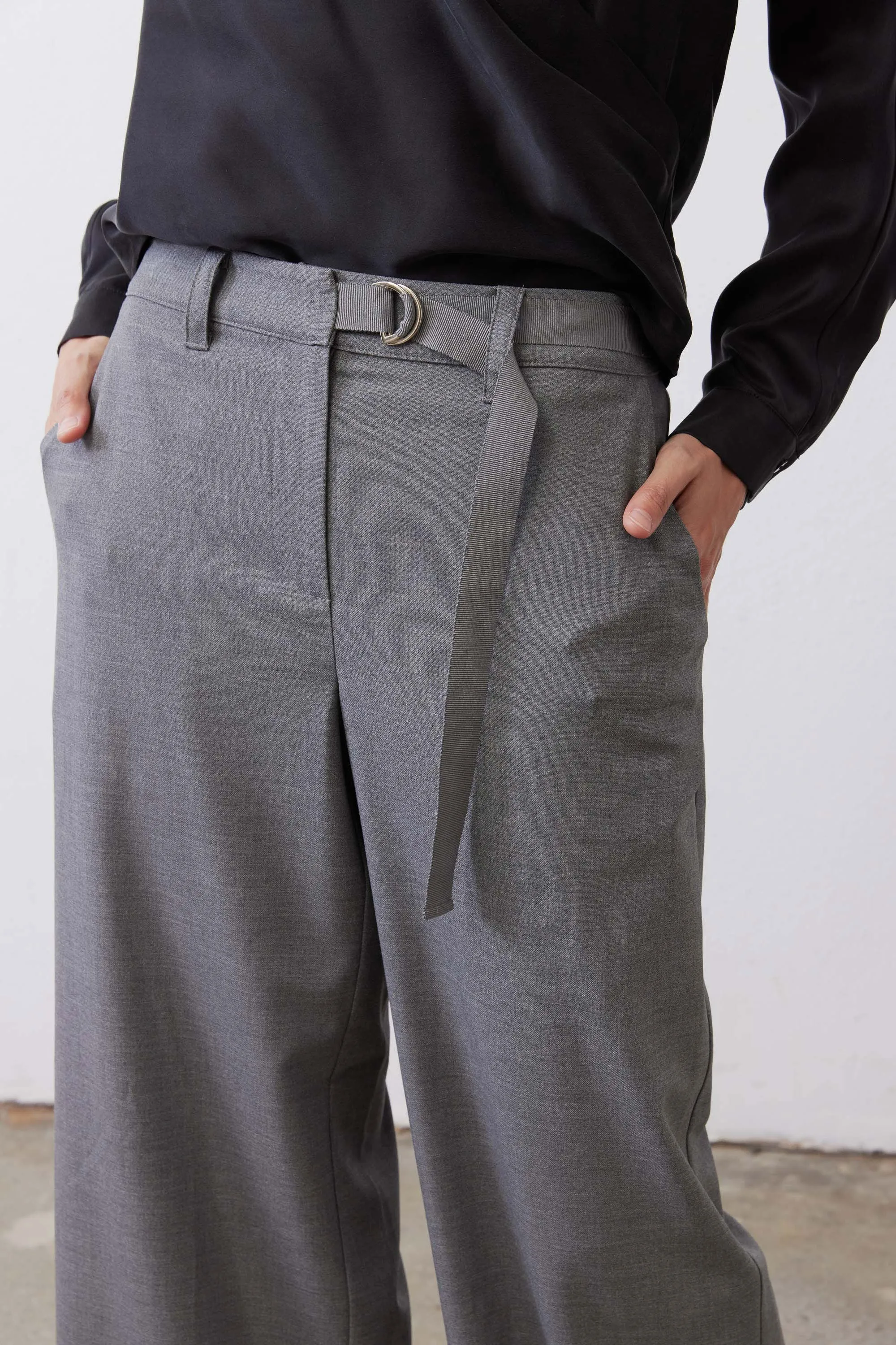 The Belted Wide Leg Trousers sold by Ruti product image thumbnail 5