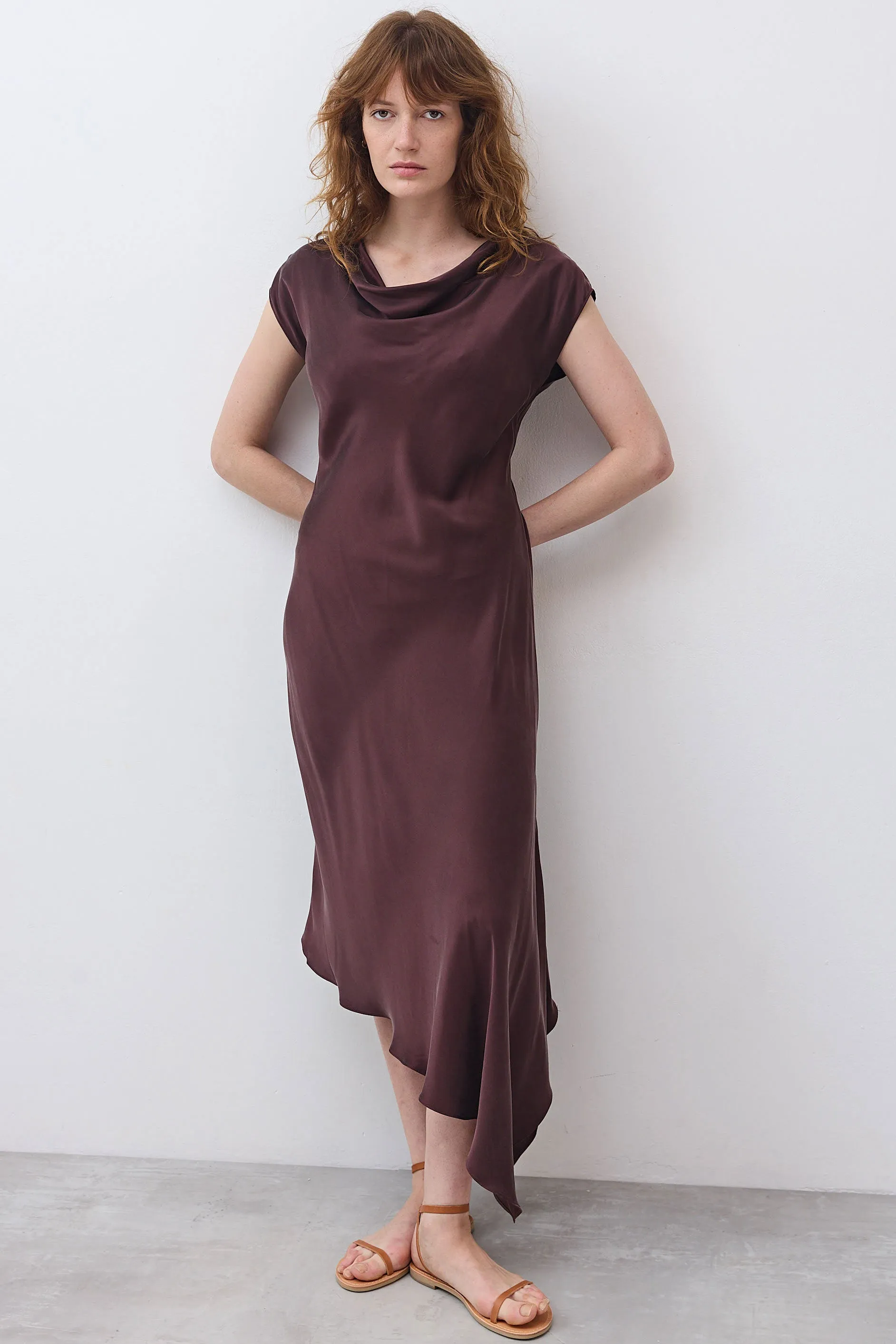 Cut on Bias Silk Dress sold by Ruti