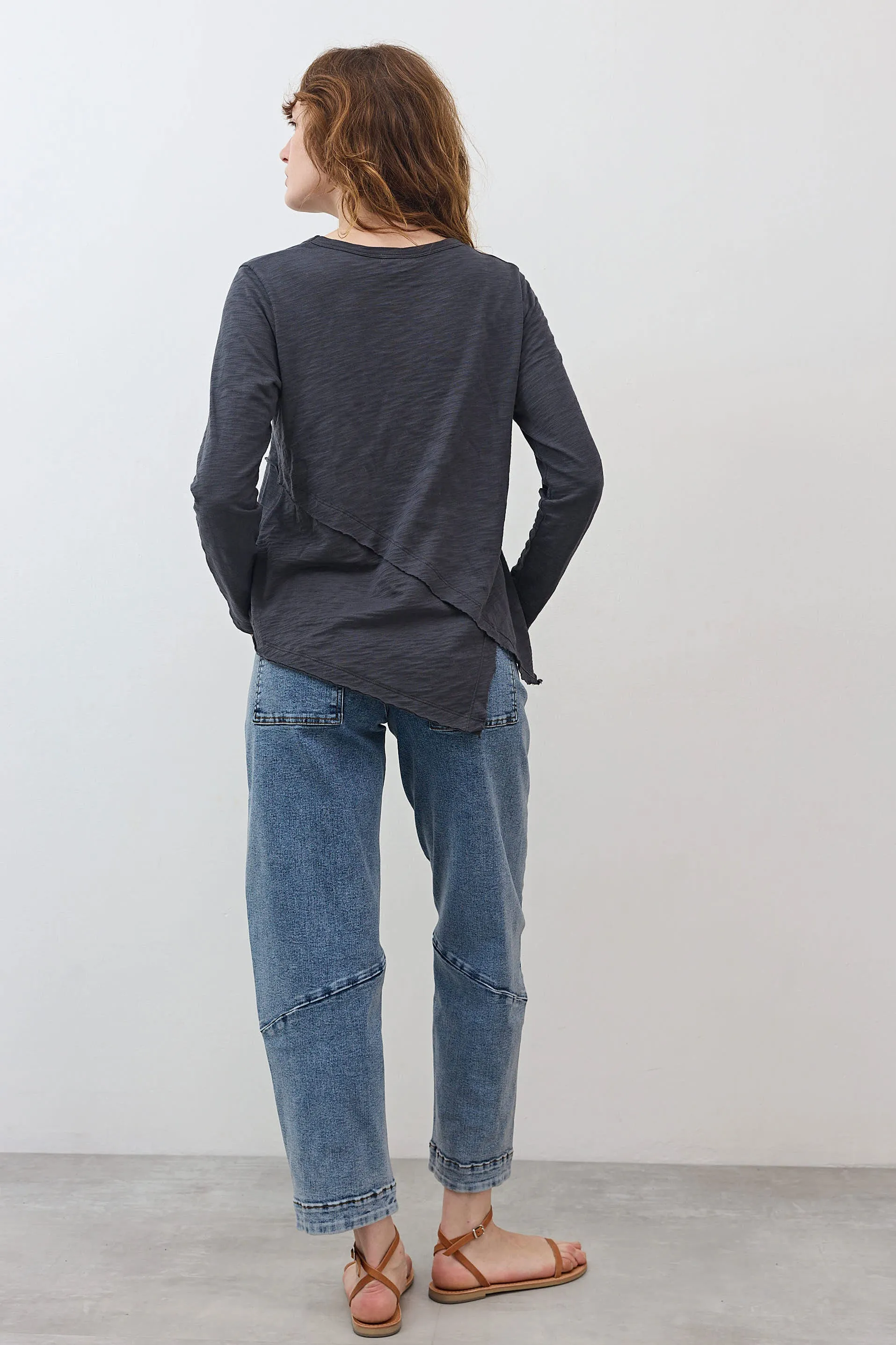 Inner Glow Asymmetric Long Sleeve Top sold by Ruti product image thumbnail 4