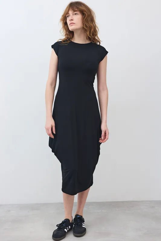 The Iconic Short Sleeve Jersey Dress made by Ruti
