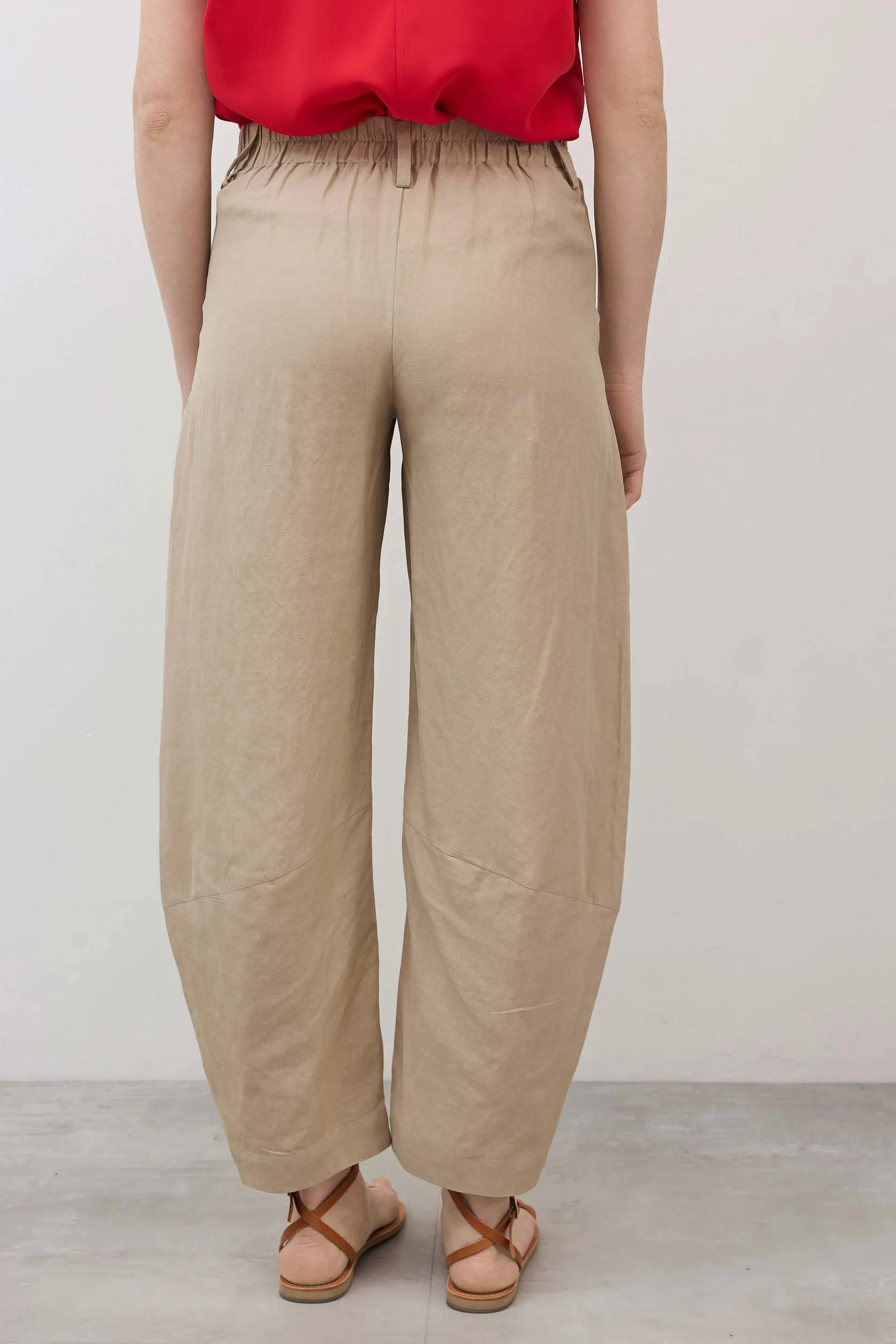 The Uptown Loose Silky Linen Pants sold by Ruti product image thumbnail 4
