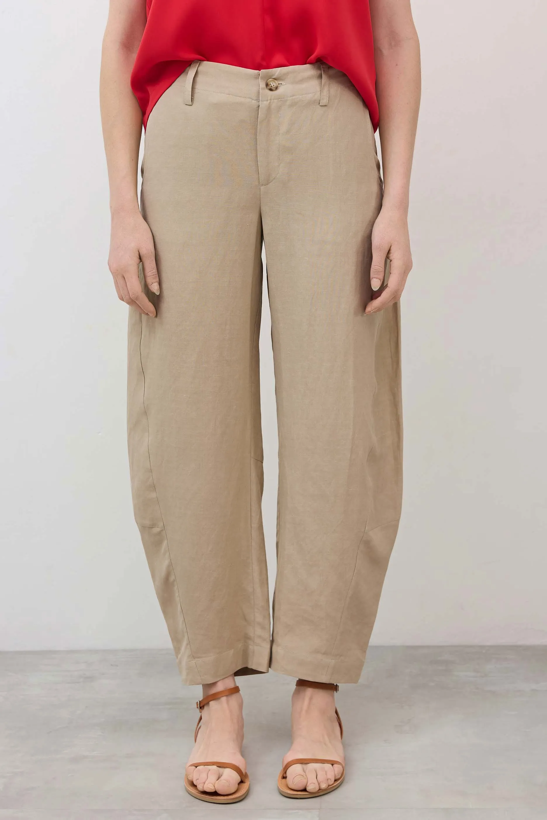 The Uptown Loose Silky Linen Pants sold by Ruti product image thumbnail 3