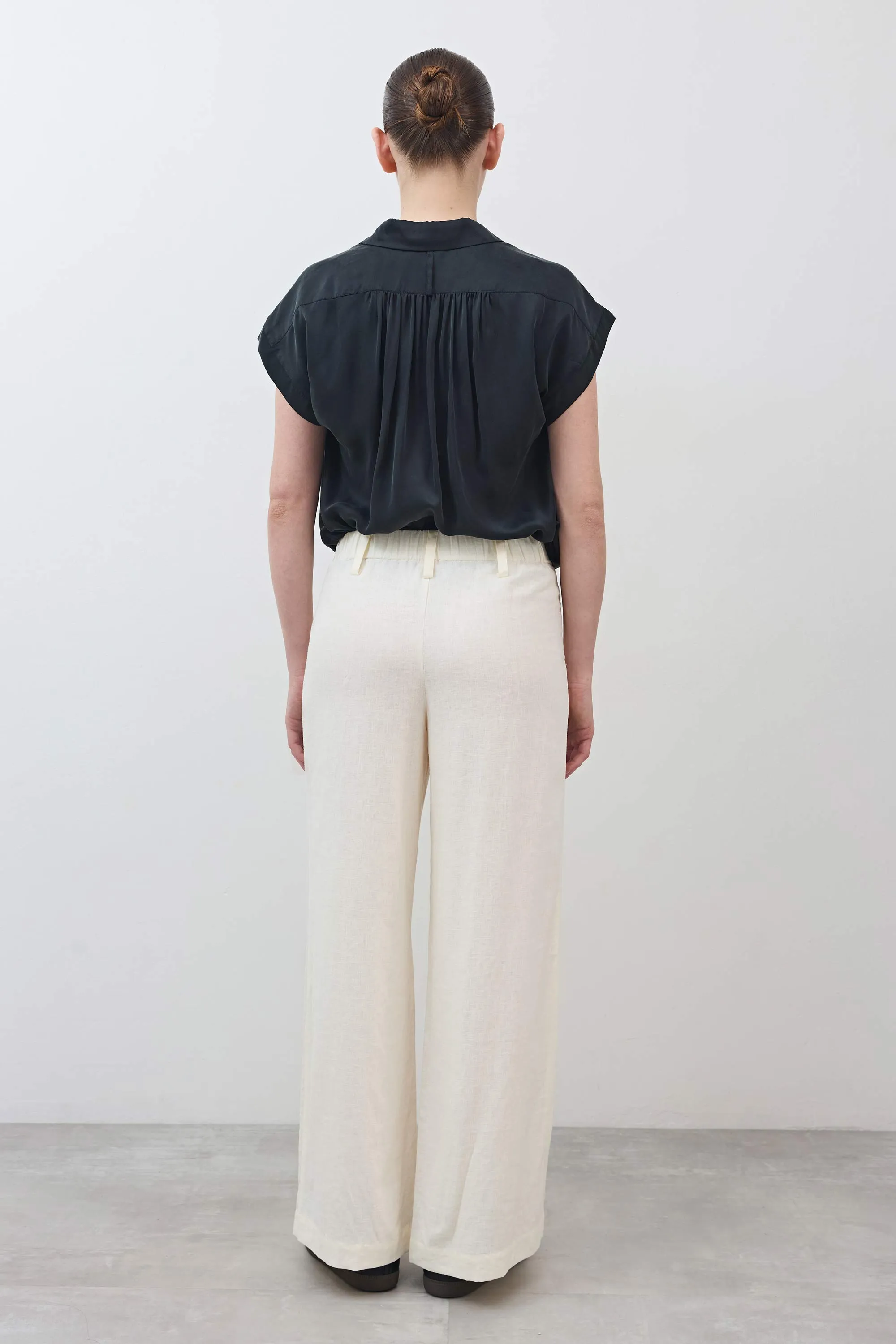 The Wide Leg Linen Trousers sold by Ruti product image thumbnail 3