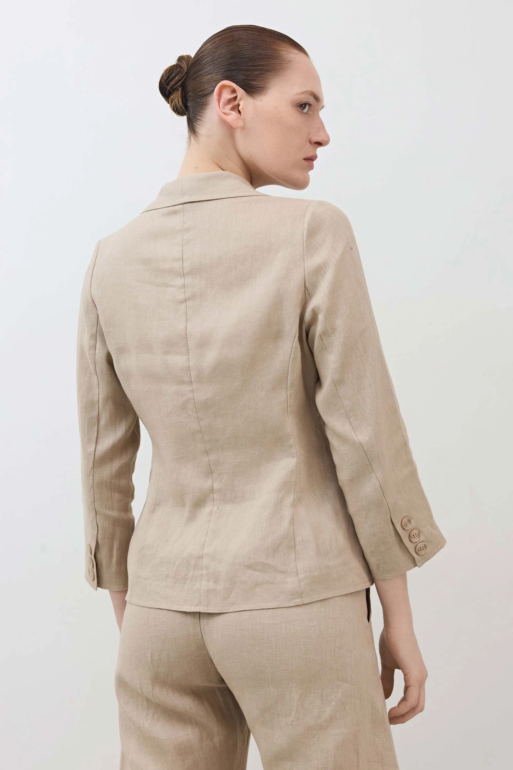 The Cropped Tulip Hem Blazer sold by Ruti product image thumbnail 3