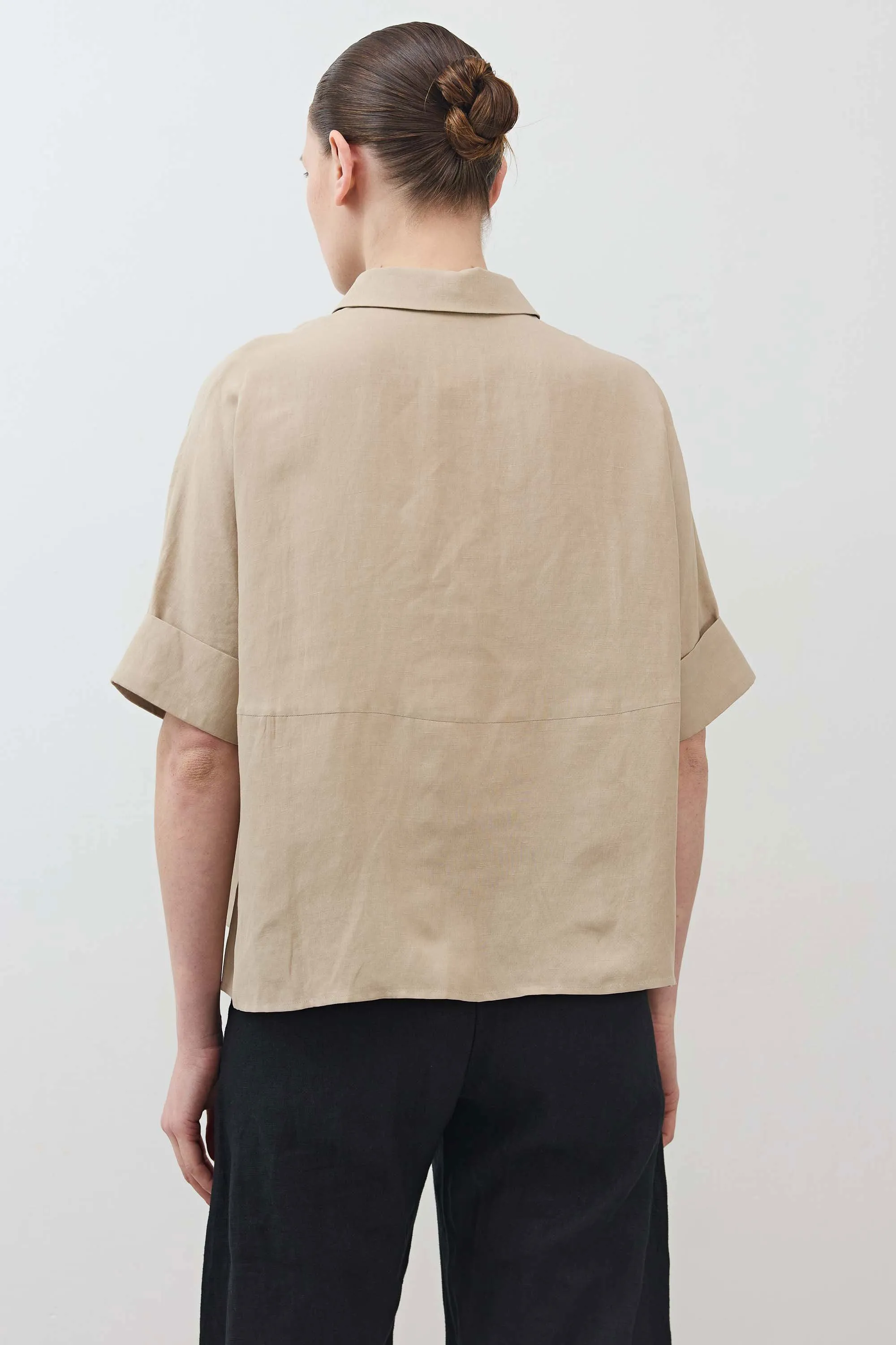 Silky Linen Oversized Pullover Blouse sold by Ruti product image thumbnail 5