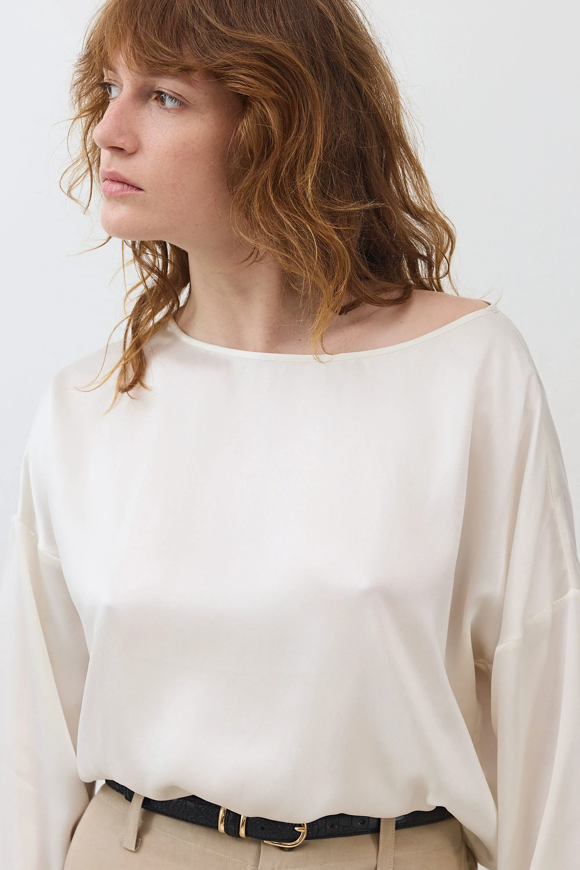 Washable Silk Cinched Hem Blouse sold by Ruti product image thumbnail 3