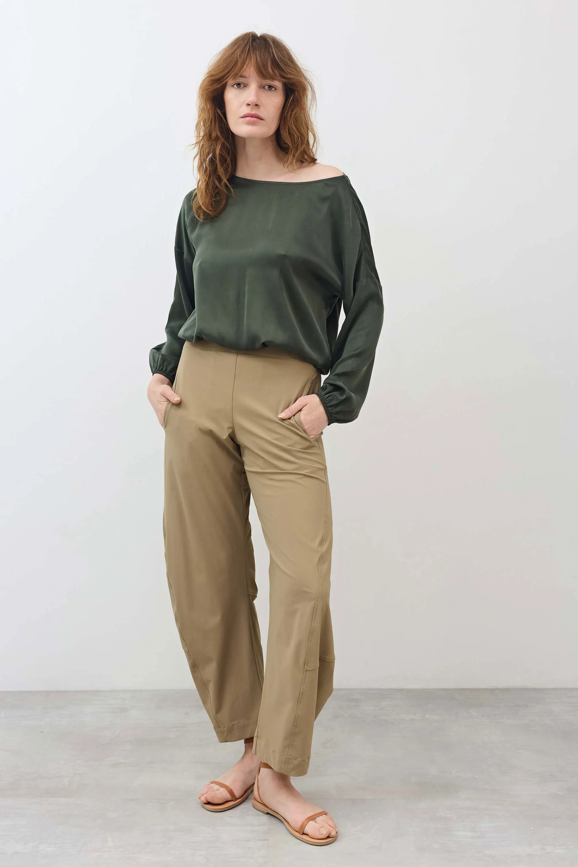 Washable Silk Cinched Hem Blouse sold by Ruti product image thumbnail 5