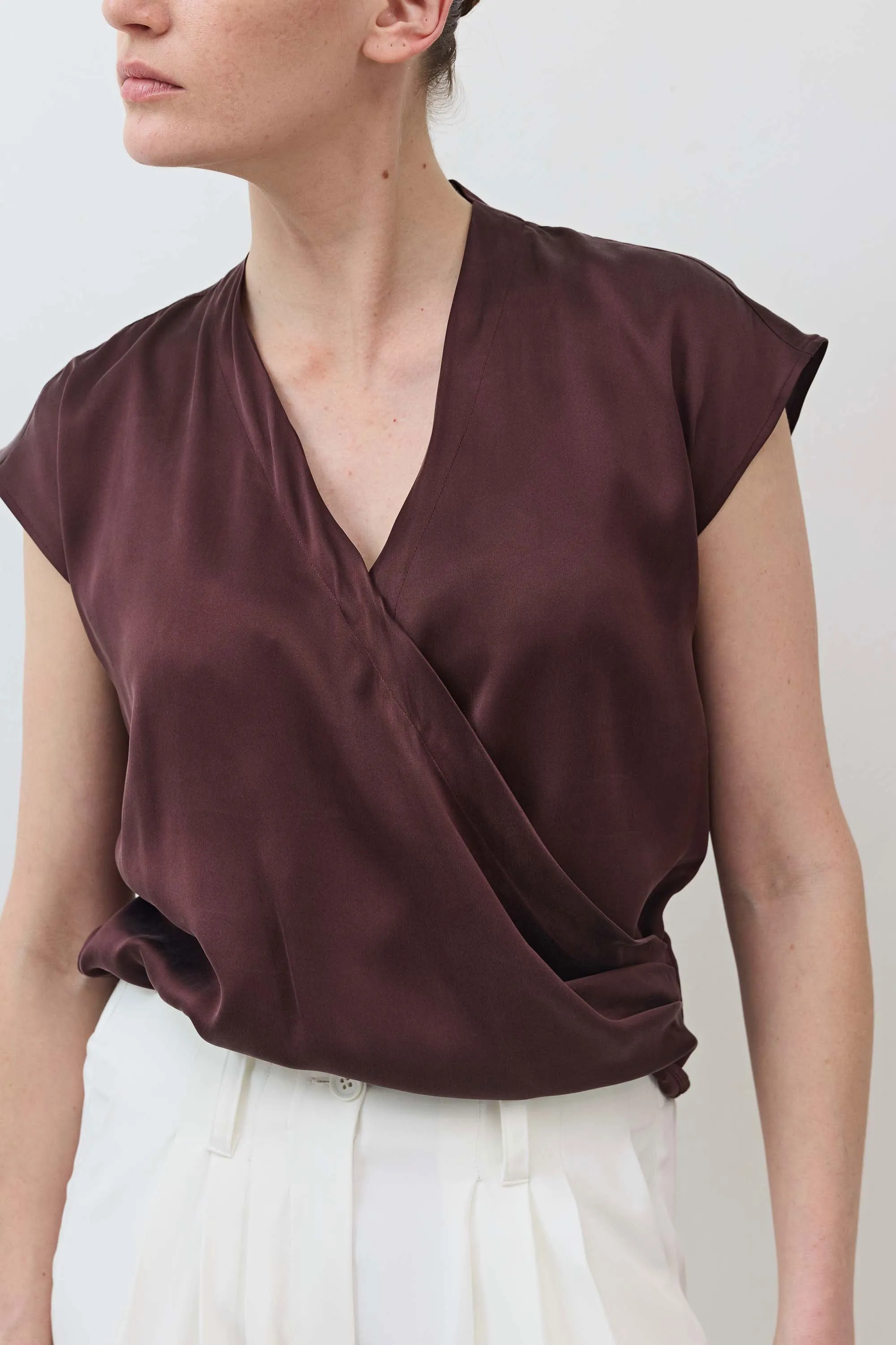 The Wrap Washable Silk Top sold by Ruti product image thumbnail 2
