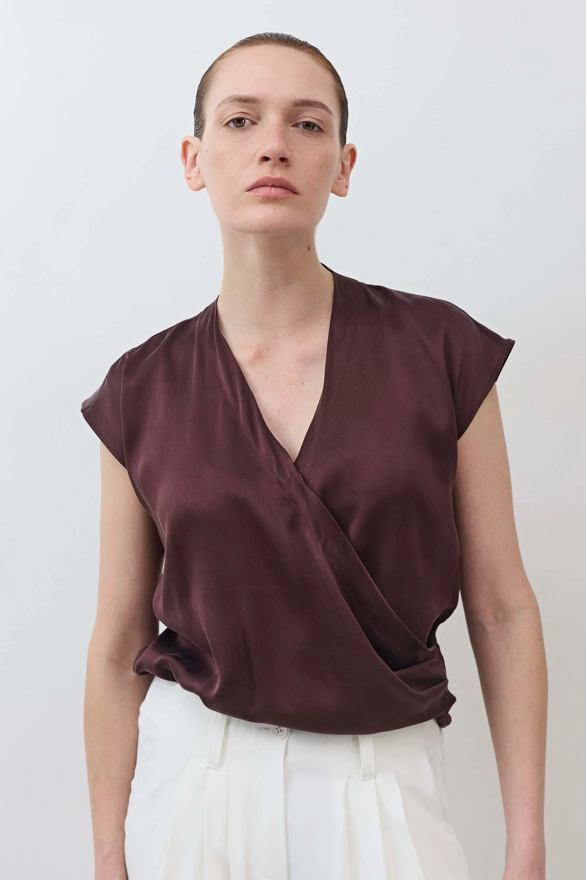 The Wrap Washable Silk Top sold by Ruti product image thumbnail 5