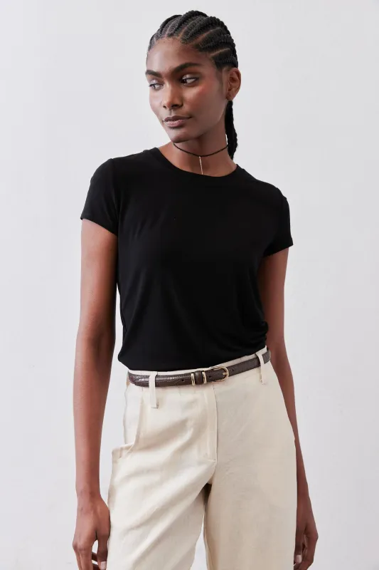 The Short Sleeve Crew Neck Tee made by Ruti
