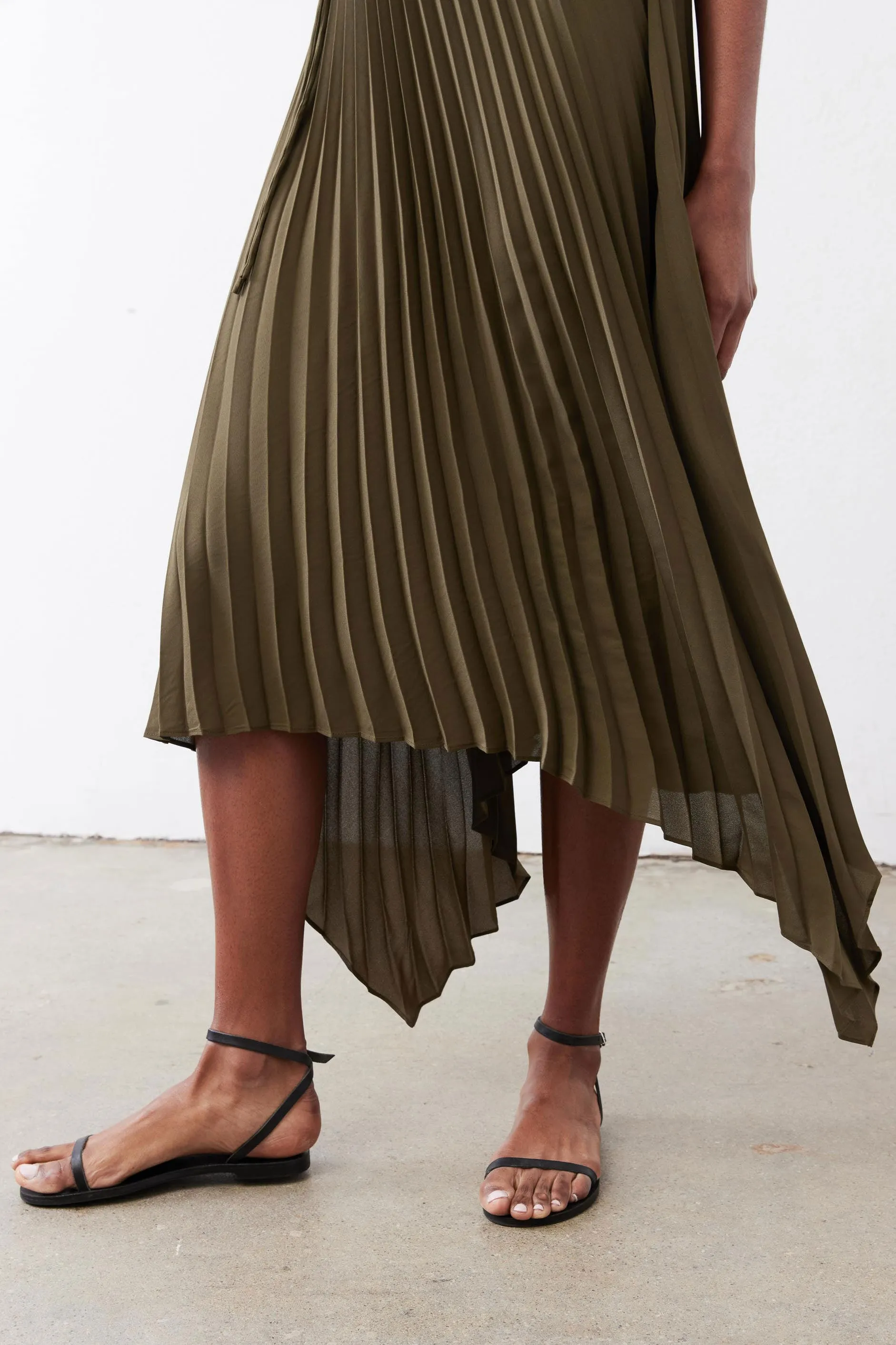 Perfect Pleated Wrap Dress sold by Ruti product image thumbnail 4