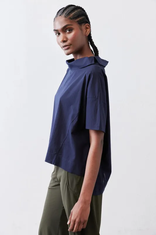 Dolman Drape Neck Top made by Ruti