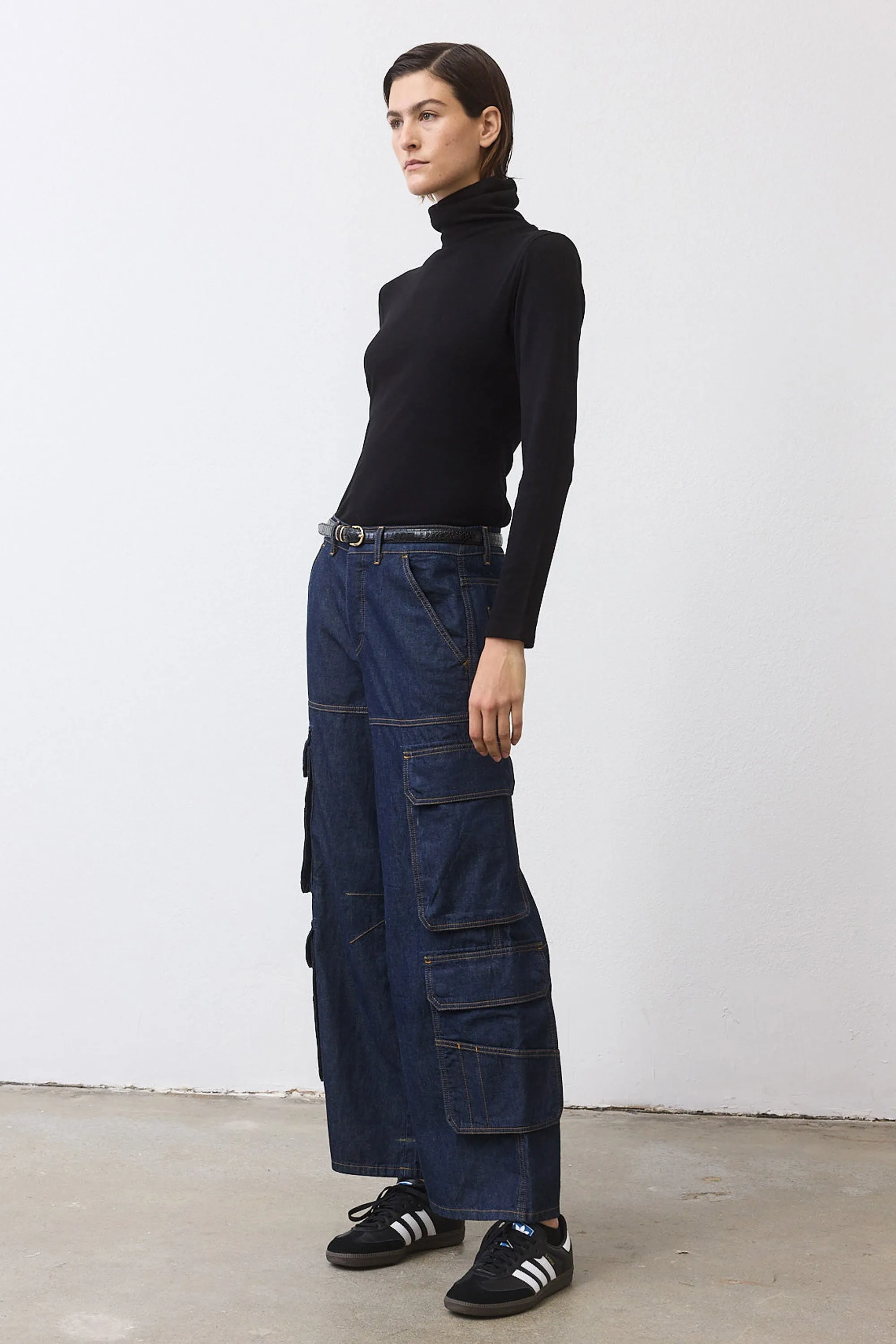 The Off Duty Light Denim Cargo Pants sold by Ruti product image thumbnail 5