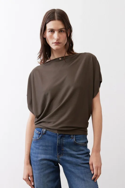 Snapshot Short Sleeve Top made by Ruti