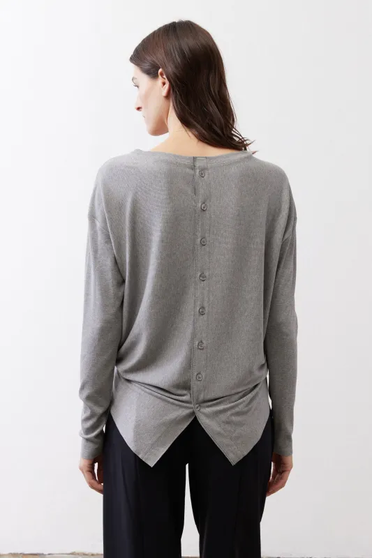 Essential Top With Buttons In The Back made by Ruti