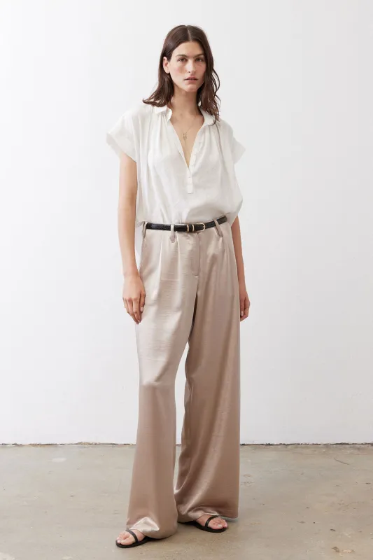 The Wide Leg Trousers made by Ruti