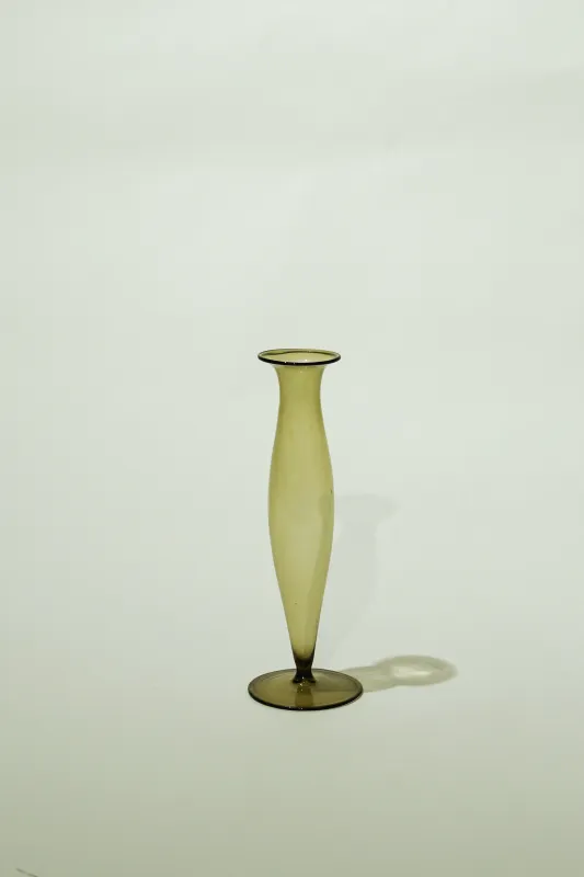 LIGHT GLASS-26  NR-KR-198　Lauscha(ラウシャ）吹きガラスフラワーベース sold by SwTRAS