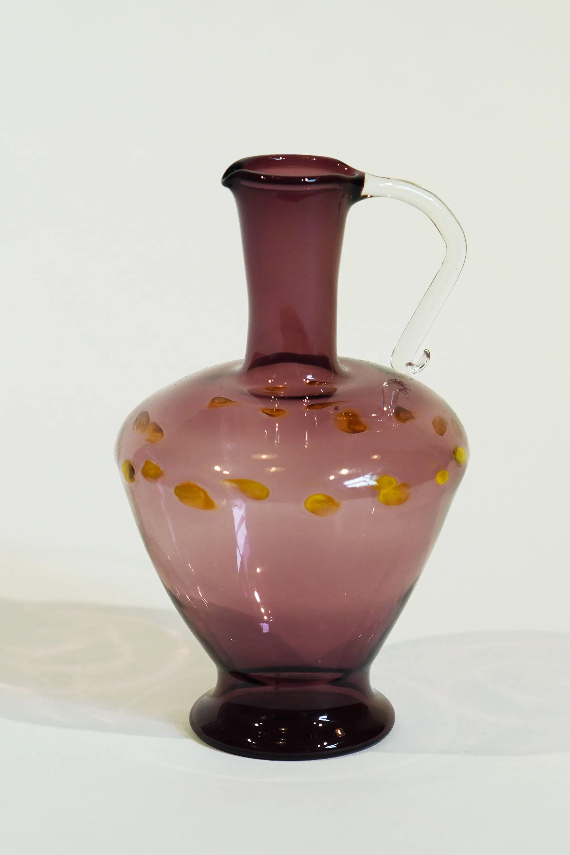 LIGHT GLASS VASE-25 NR-KR-197 Lauscha VINTAGE FLOWERVASE sold by SwTRAS product image thumbnail 3