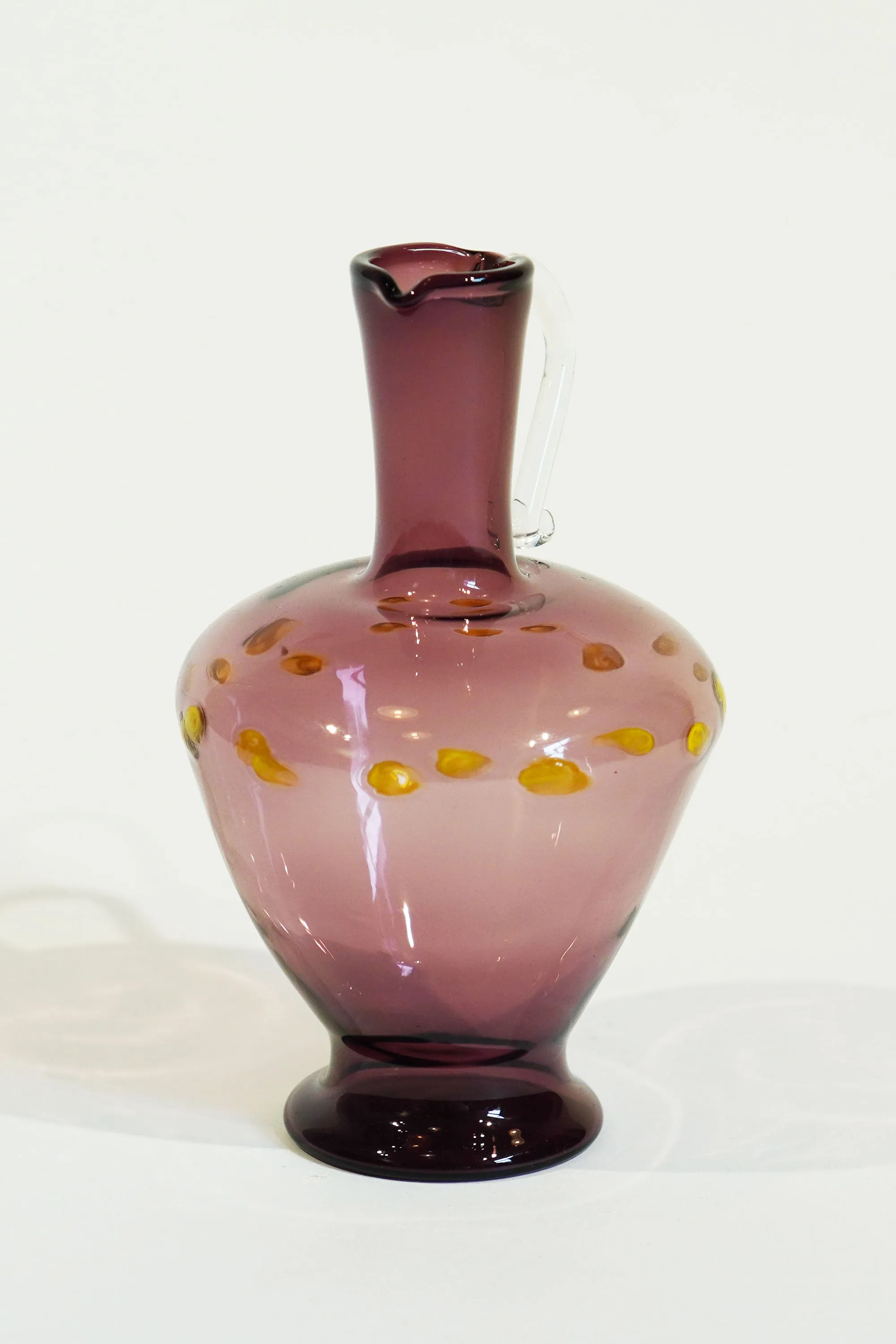LIGHT GLASS VASE-25 NR-KR-197 Lauscha VINTAGE FLOWERVASE sold by SwTRAS product image thumbnail 4