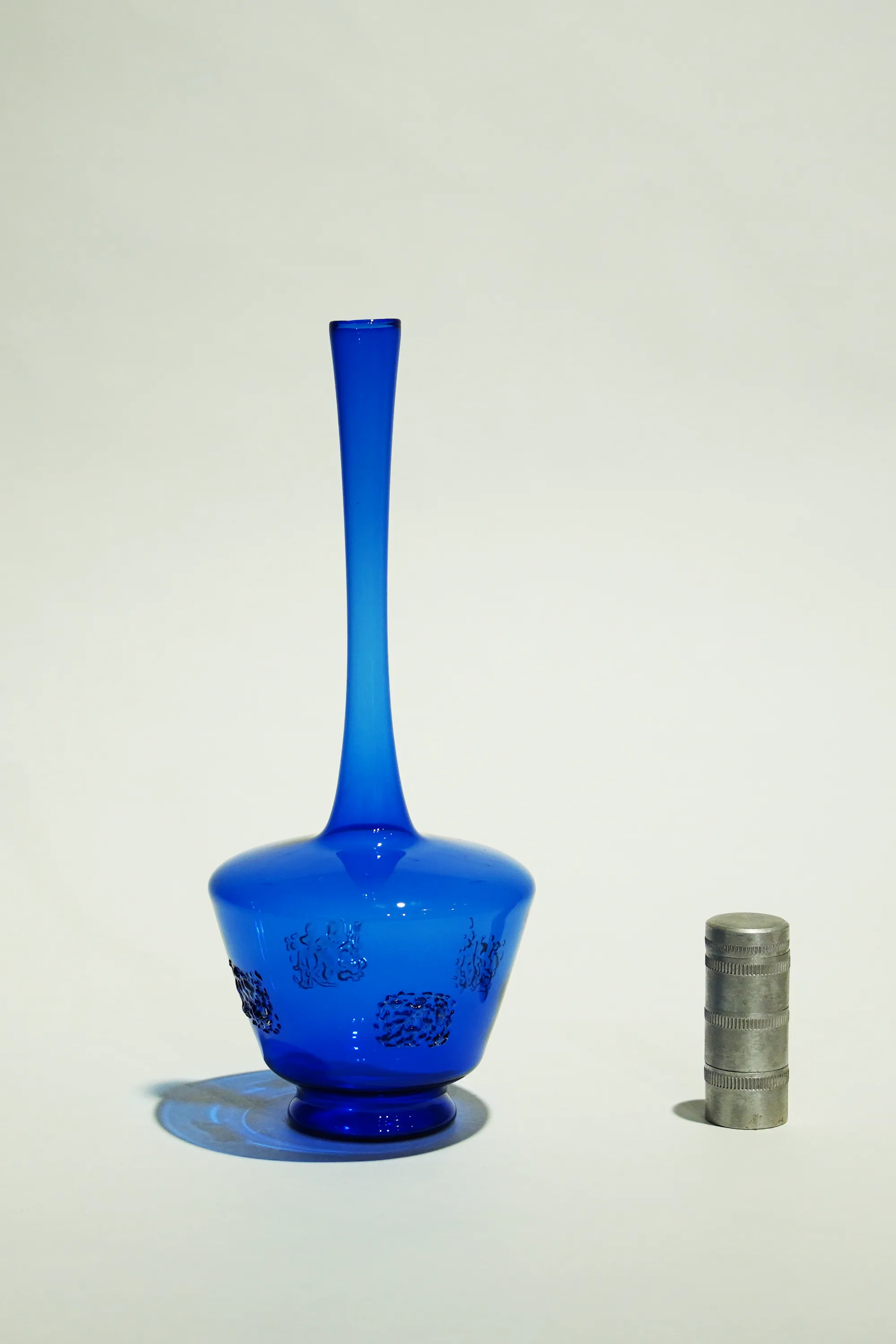 LIGHT GLASS VASE-118 NR-KR-452 Lauscha VINTAGE FLOWERVASE sold by SwTRAS product image thumbnail 2