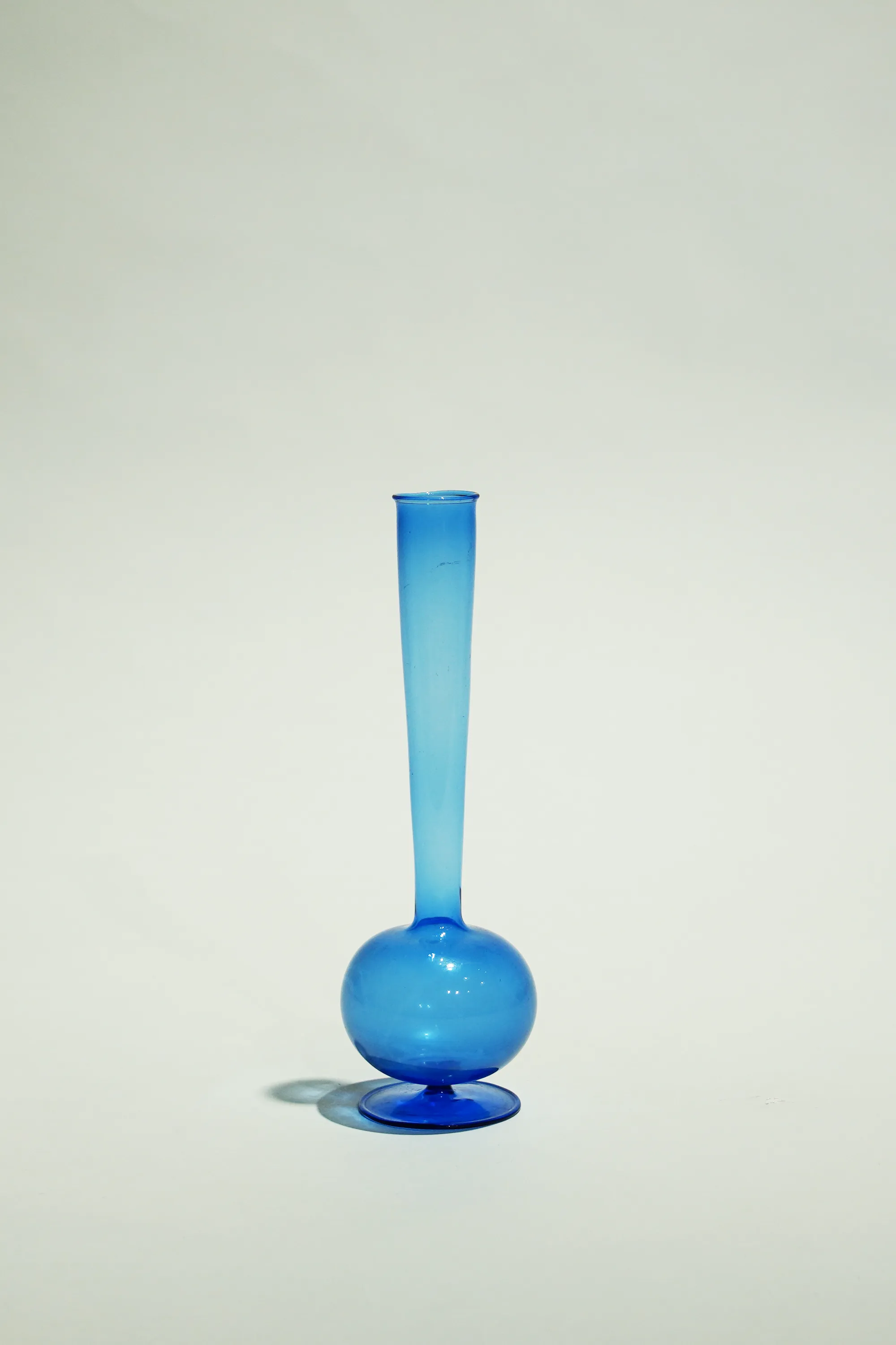 LIGHT GLASS VASE-53 NR-KR-358 Lauscha VINTAGE FLOWERVASE sold by SwTRAS