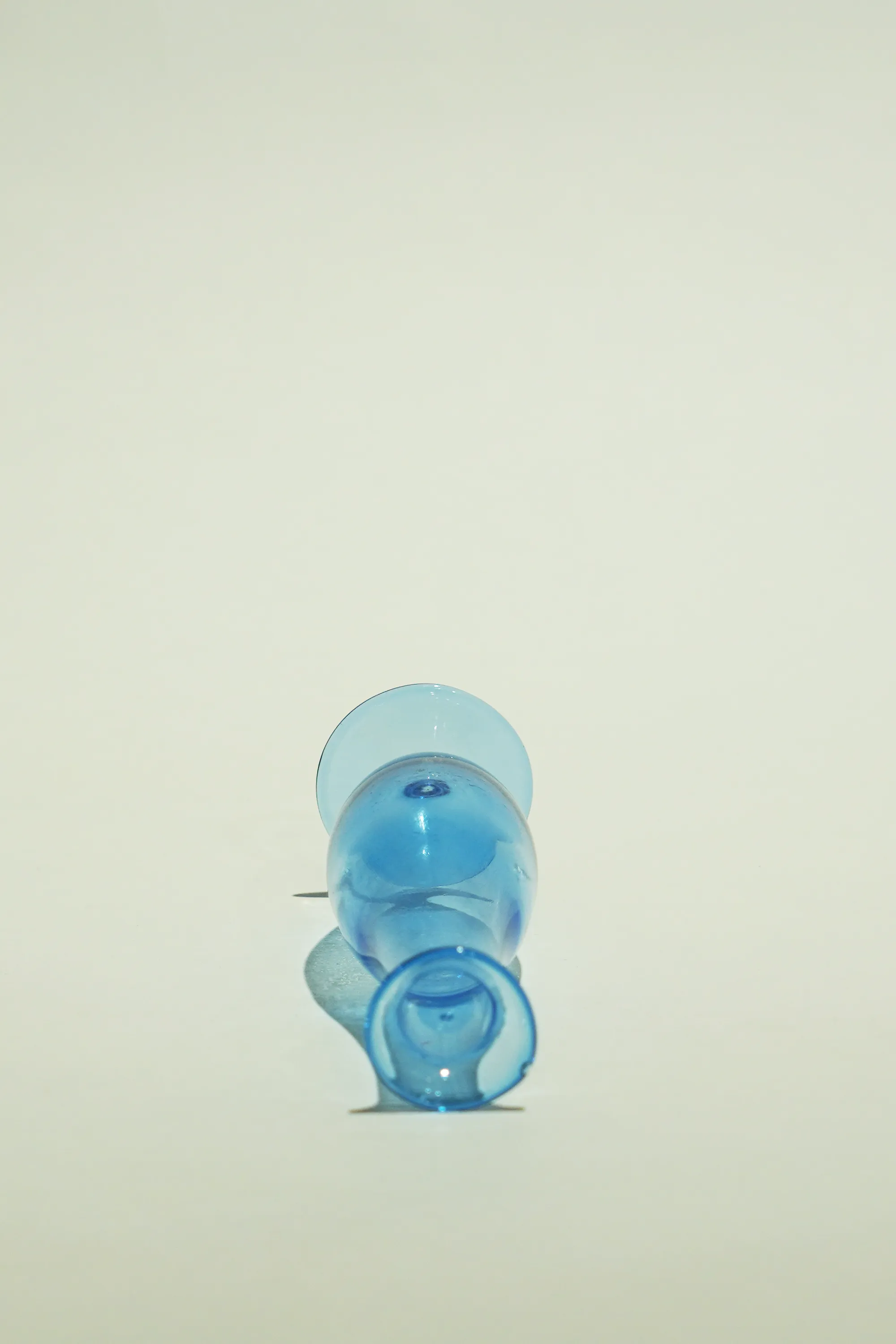 LIGHT GLASS VASE-51 NR-KR-356 Lauscha VINTAGE FLOWERVASE sold by SwTRAS product image thumbnail 5