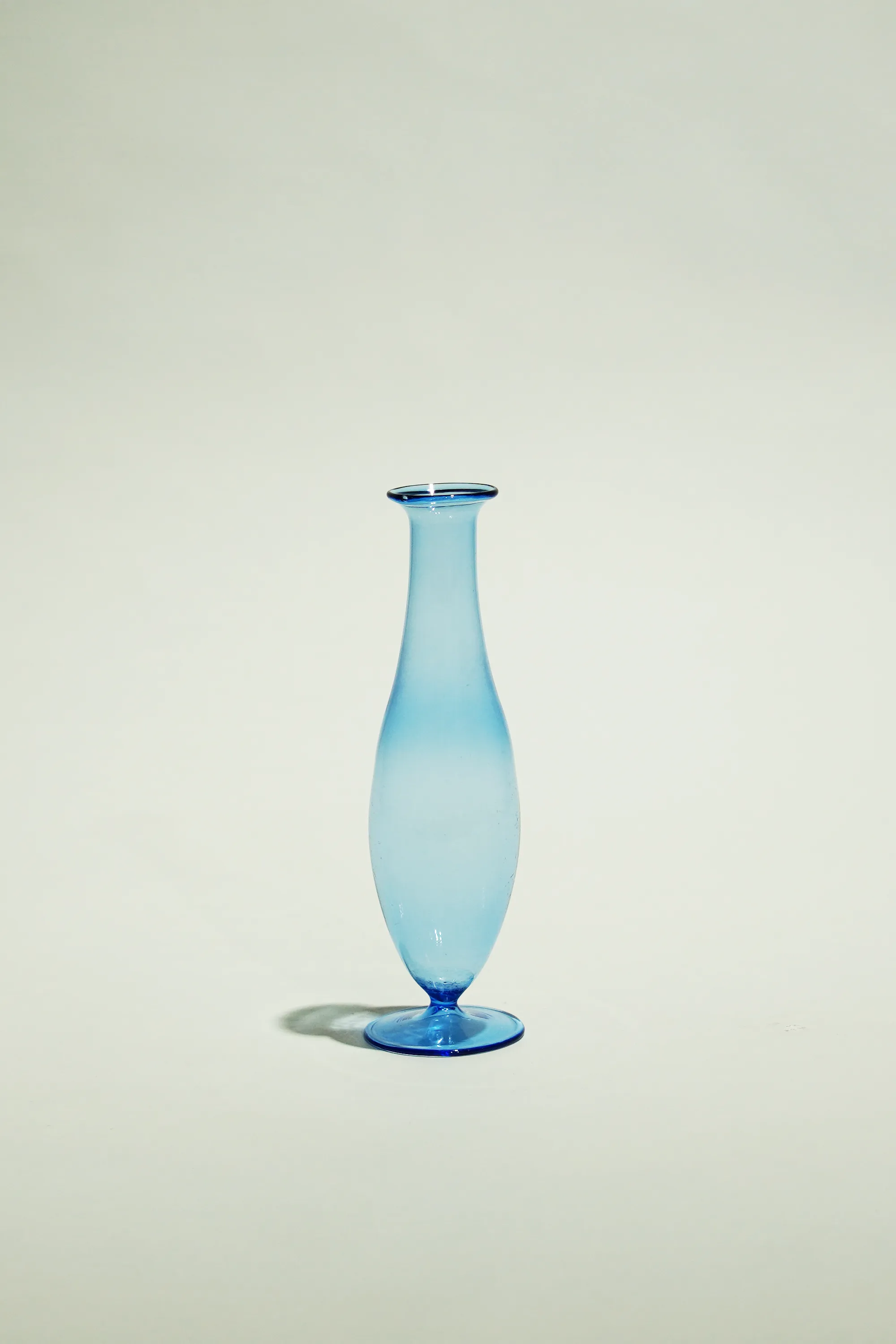 LIGHT GLASS VASE-51 NR-KR-356 Lauscha VINTAGE FLOWERVASE sold by SwTRAS