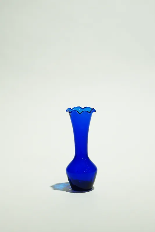 LIGHT GLASS VASE-60 NR-KR-365　Lauscha VINTAGE FLOWERVASE sold by SwTRAS