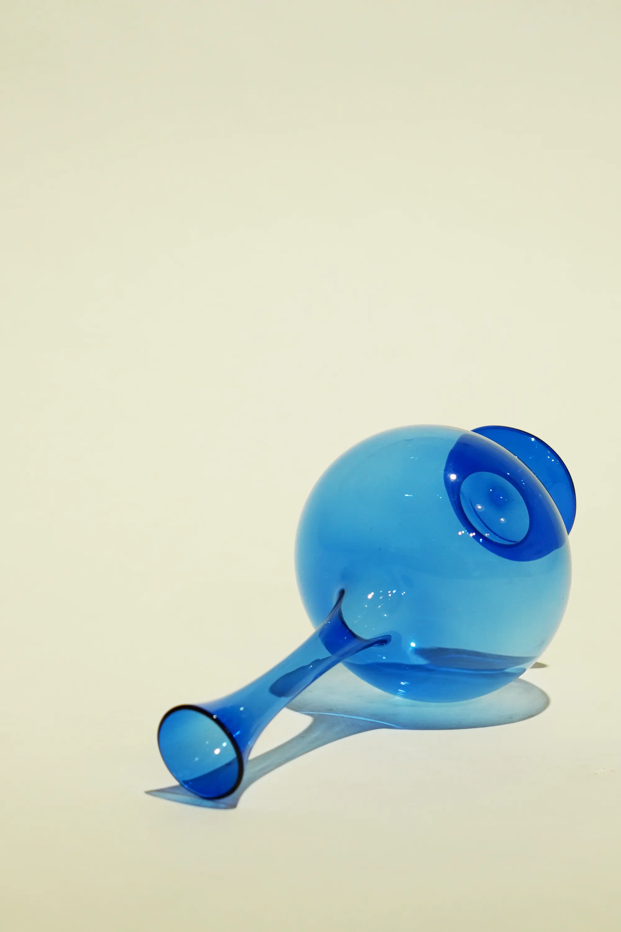 LIGHT GLASS VASE-92 NR-KR-397 Lauscha VINTAGE FLOWERVASE sold by SwTRAS product image thumbnail 3