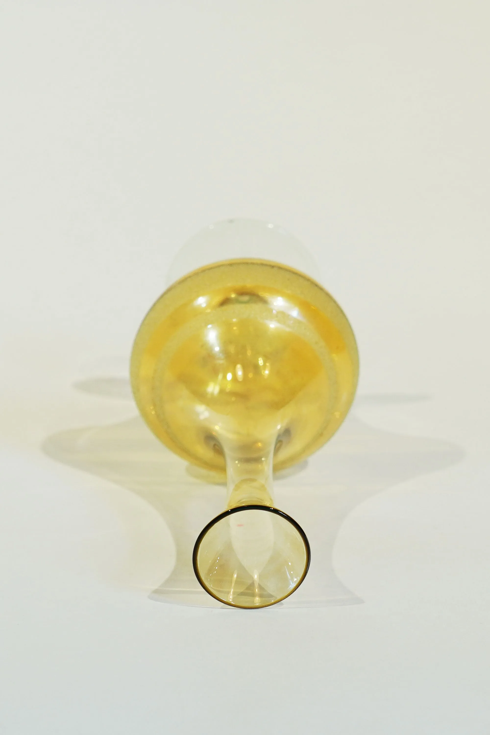 LIGHT GLASS VASE NR-663 Lauscha VINTAGE FLOWERVASE sold by SwTRAS product image thumbnail 4