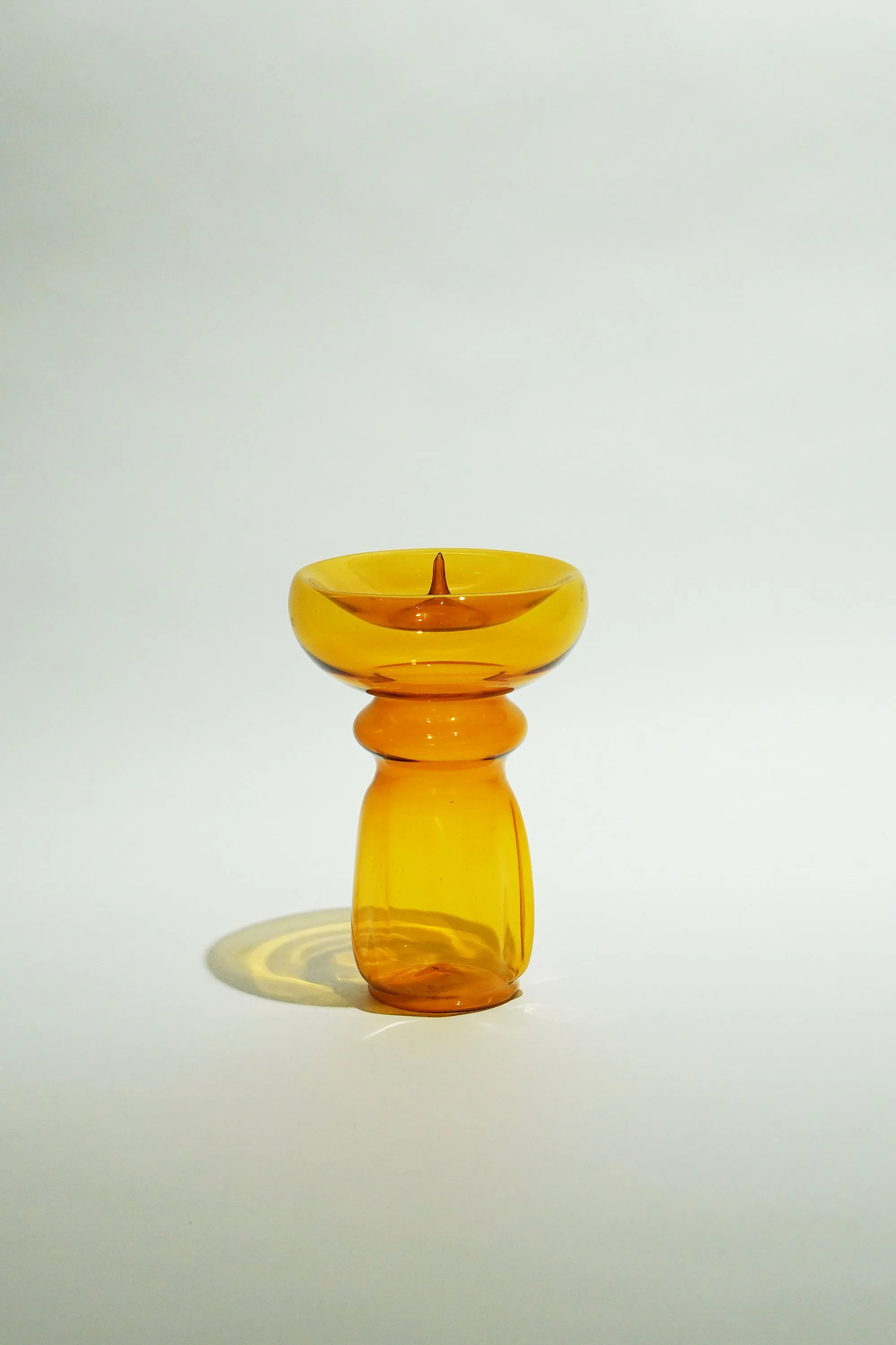 LIGHT GLASS-42 NR-KR-214 Lauscha VINTAGE FLOWERVASE キャンドルスタンド sold by SwTRAS