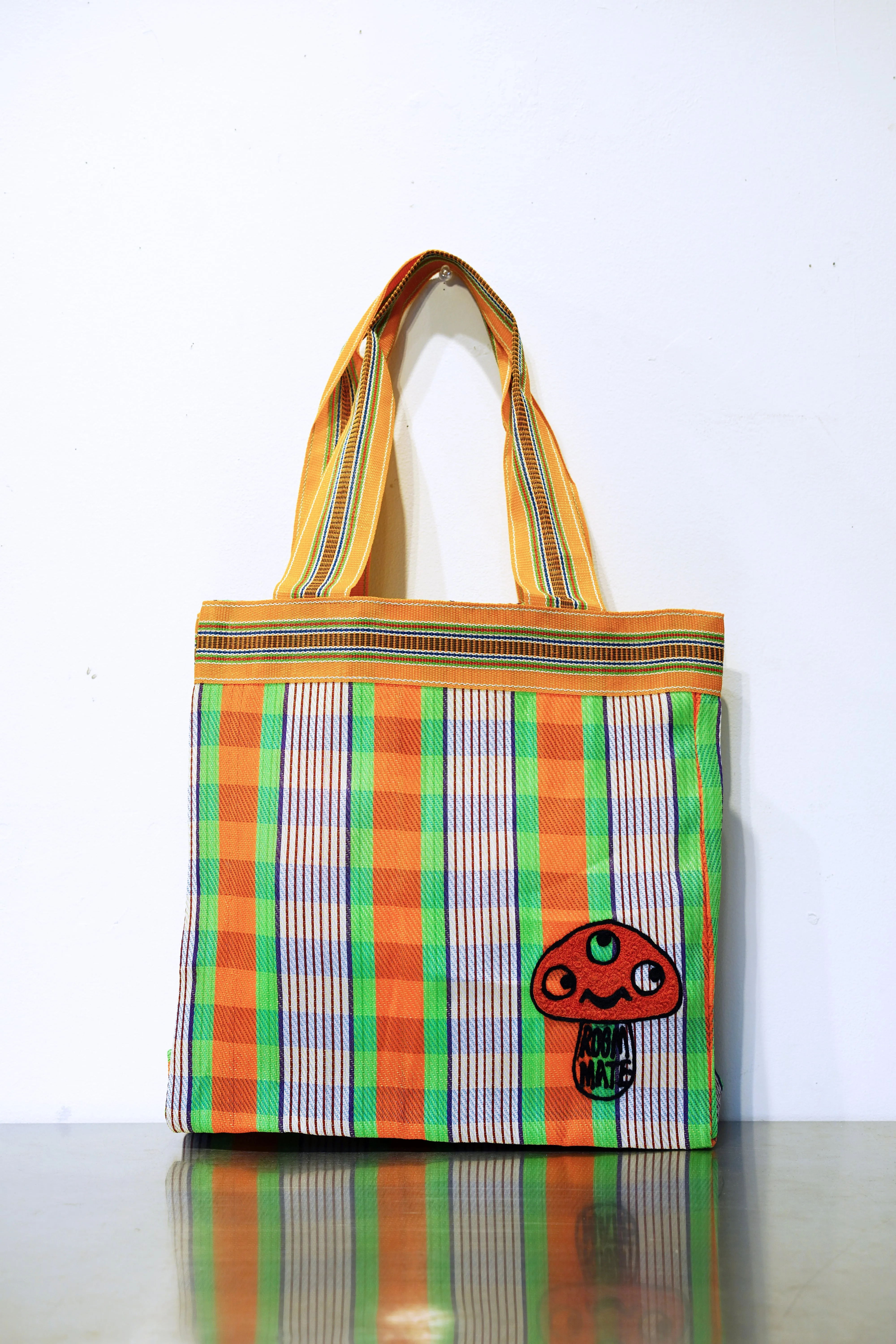 VIVAN Los Angeles HAND EMBROIDERY TOTE BAG 003 ORANGE sold by SwTRAS product image thumbnail 2