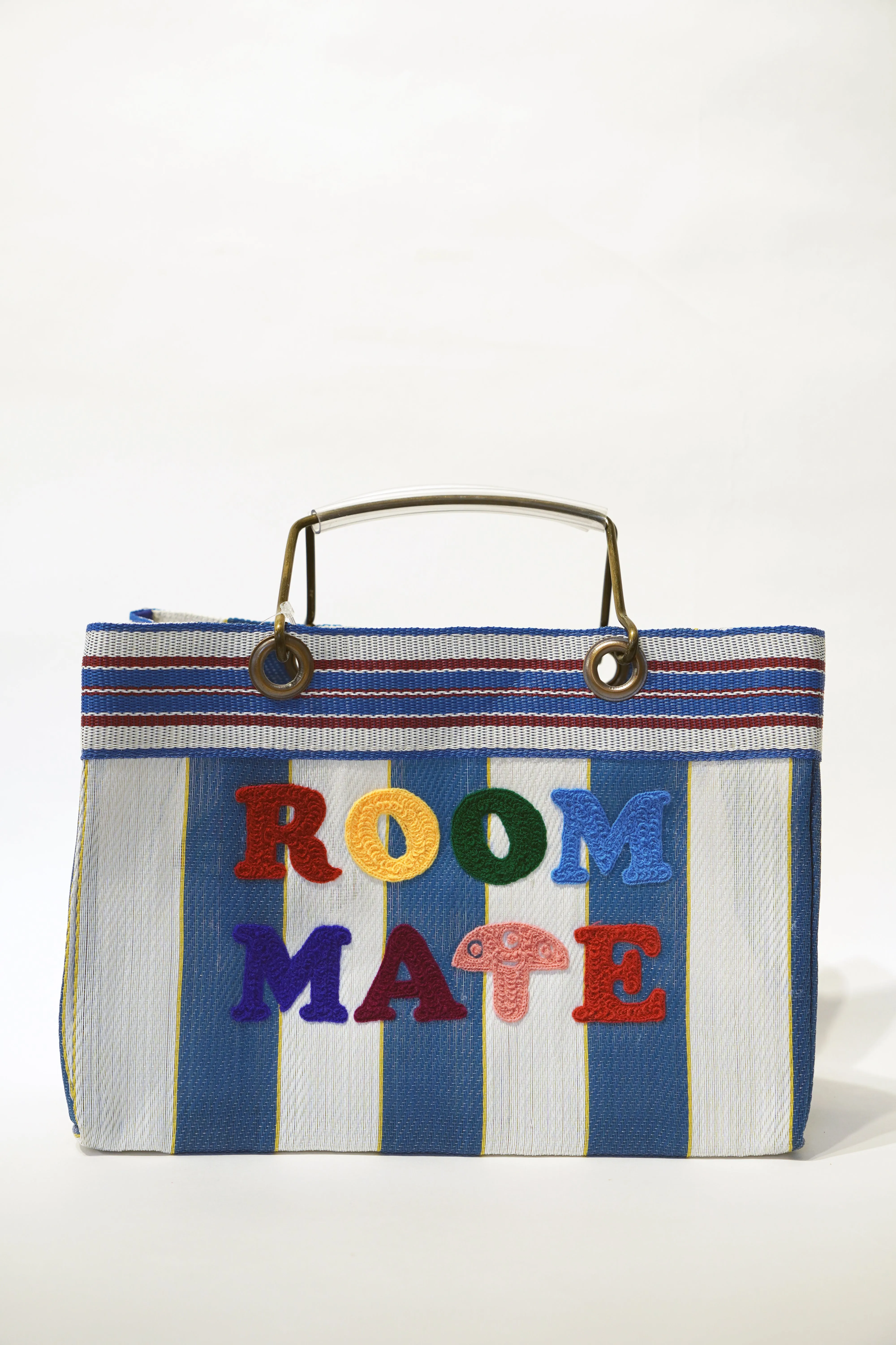 VIVAN ROOM MATE HAND EMBROIDERY LUNCH BAG 005 BLUE sold by SwTRAS