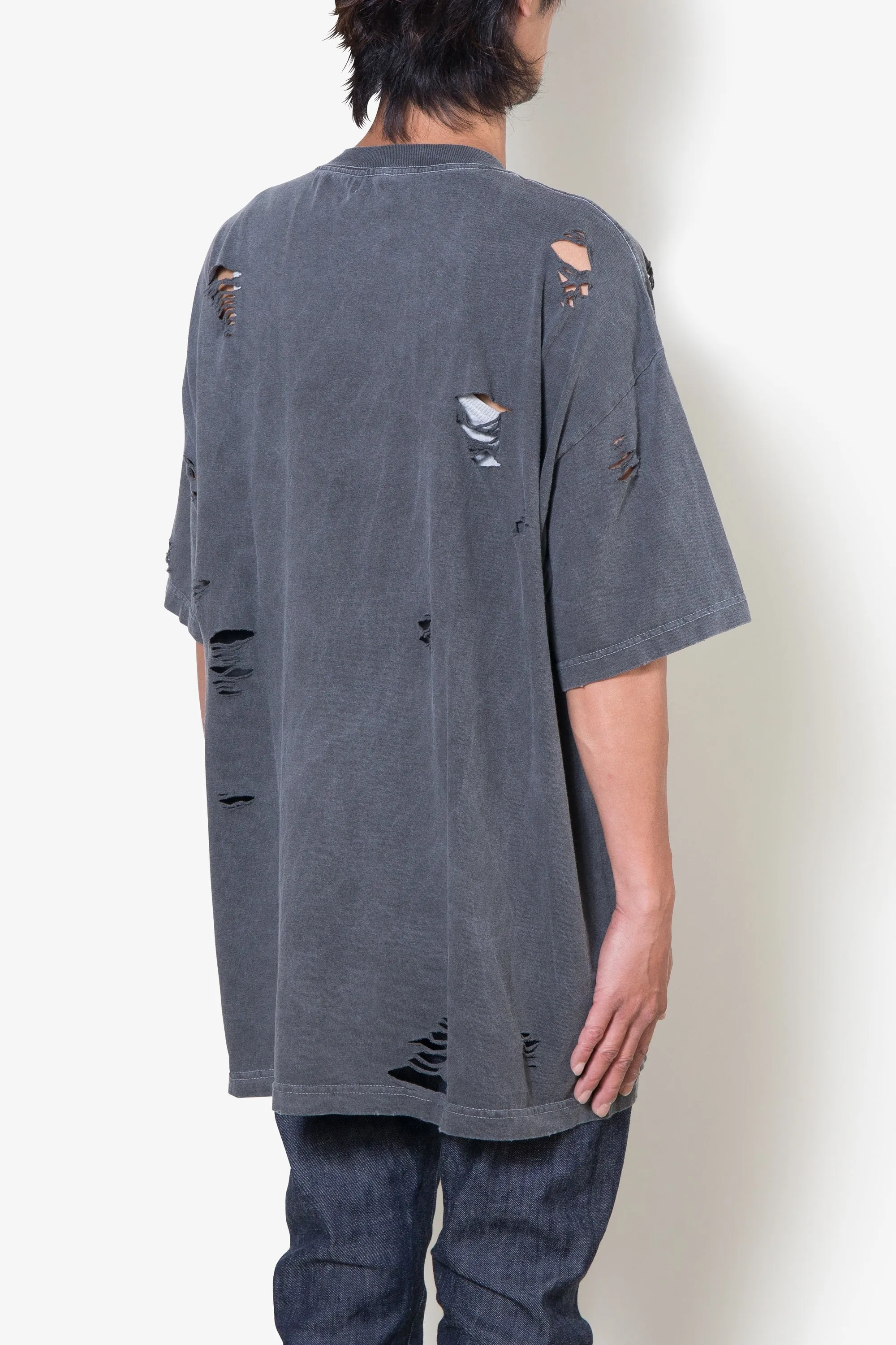 IIWII DAMAGE TEE BLACK sold by SwTRAS product image thumbnail 3