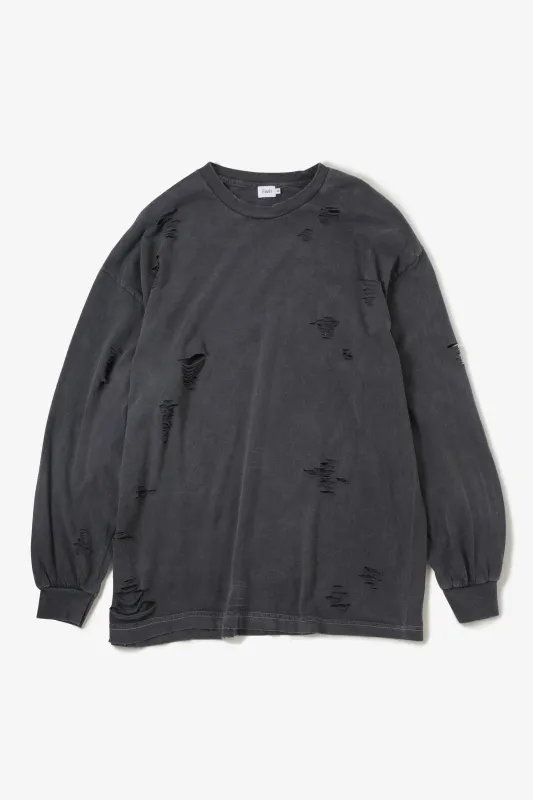 IIWII DAMAGE LS TEE BLACK sold by SwTRAS