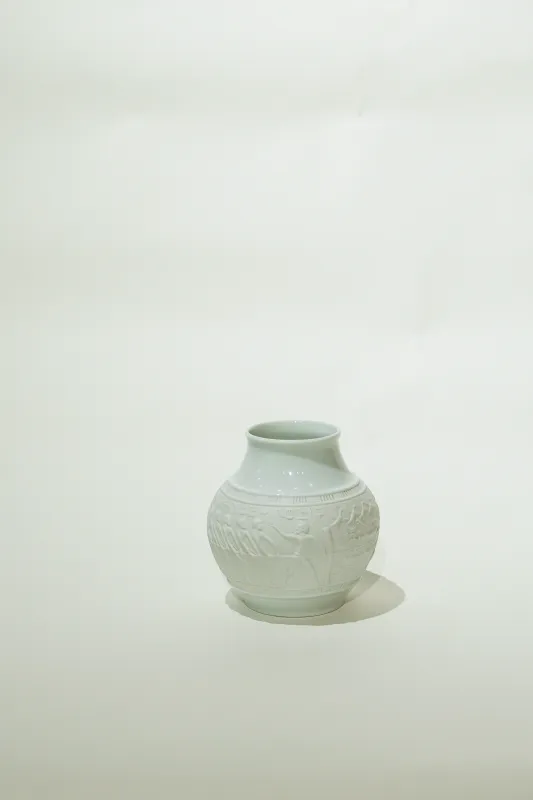 Saltmann VASE  NR 97 25_FV_65 VINTAGE OP ART VASE sold by SwTRAS