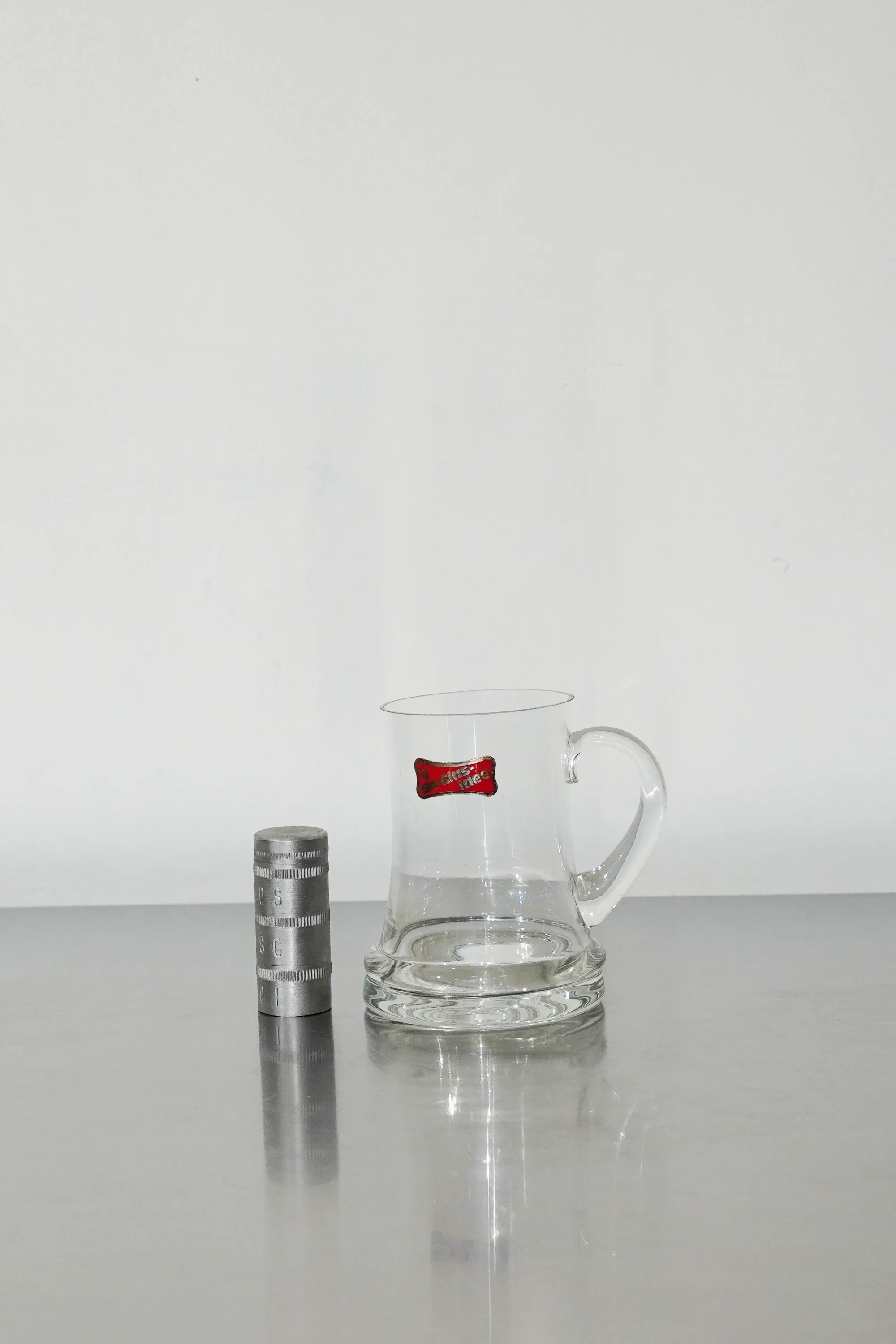 1950's WMF Wilhelm Wagenfeld Vintage Glass Beer Mug "die Gläser Idee" West Germany sold by SwTRAS product image thumbnail 2