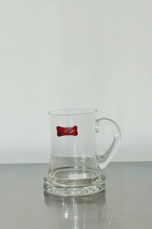 1950's WMF Wilhelm Wagenfeld Vintage Glass Beer Mug "die Gläser Idee" West Germany made by SwTRAS