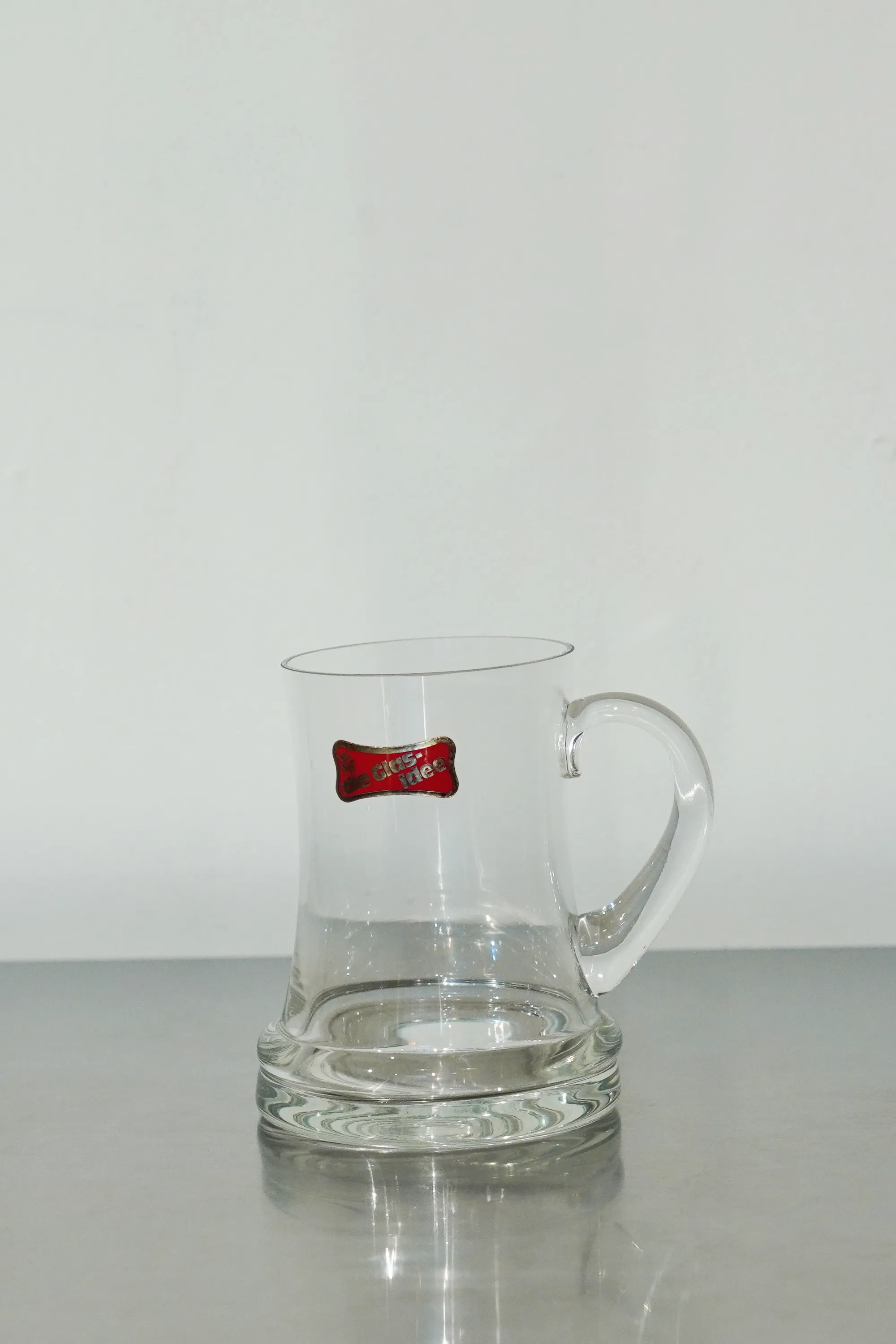 1950's WMF Wilhelm Wagenfeld Vintage Glass Beer Mug "die Gläser Idee" West Germany sold by SwTRAS