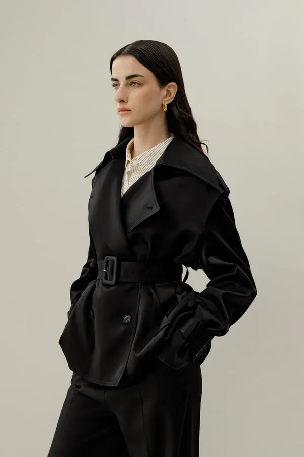 Trench Court Serica sold by LilySilk product image thumbnail 5