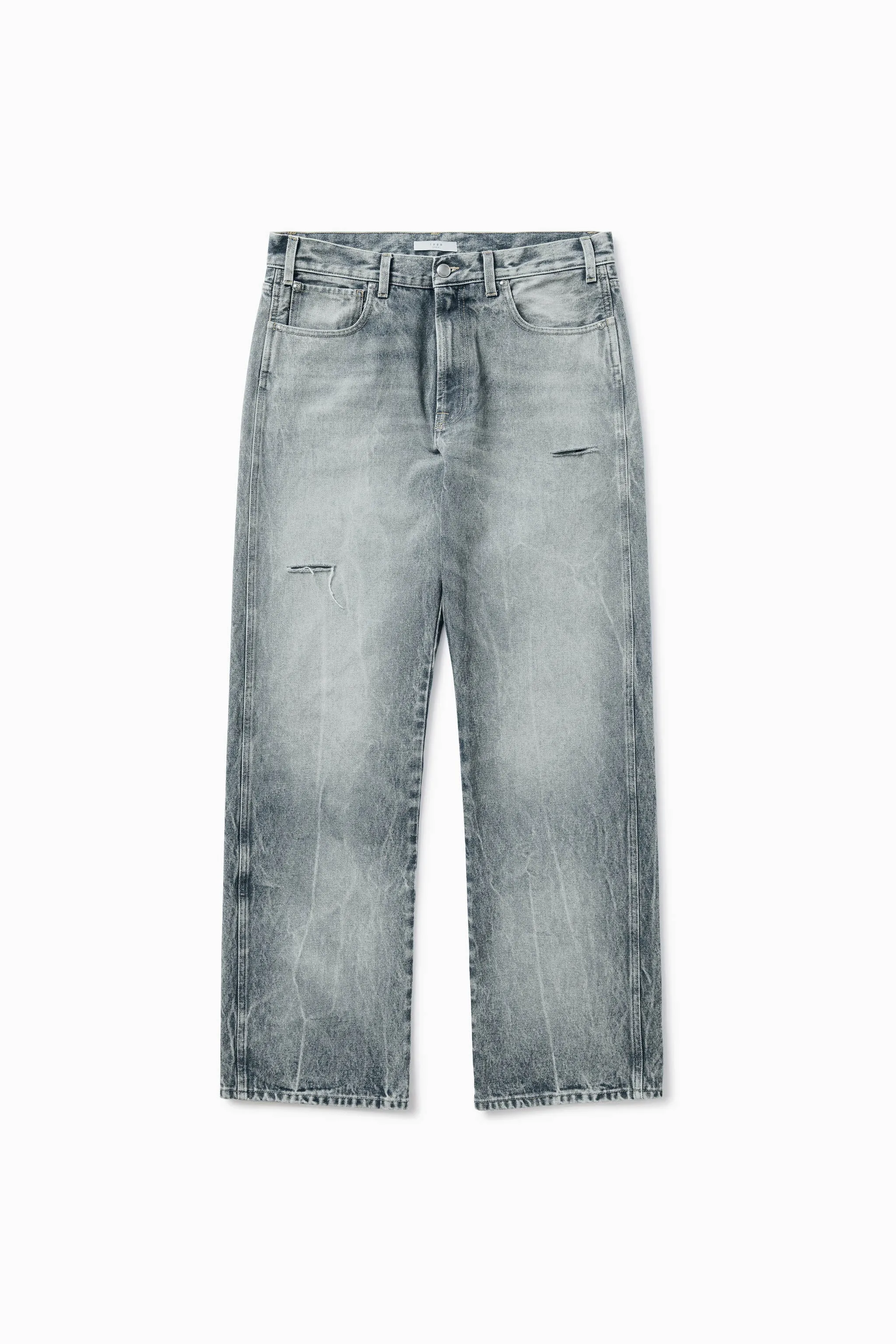 Stone Rhodesian denim pant sold by 1989 Studio