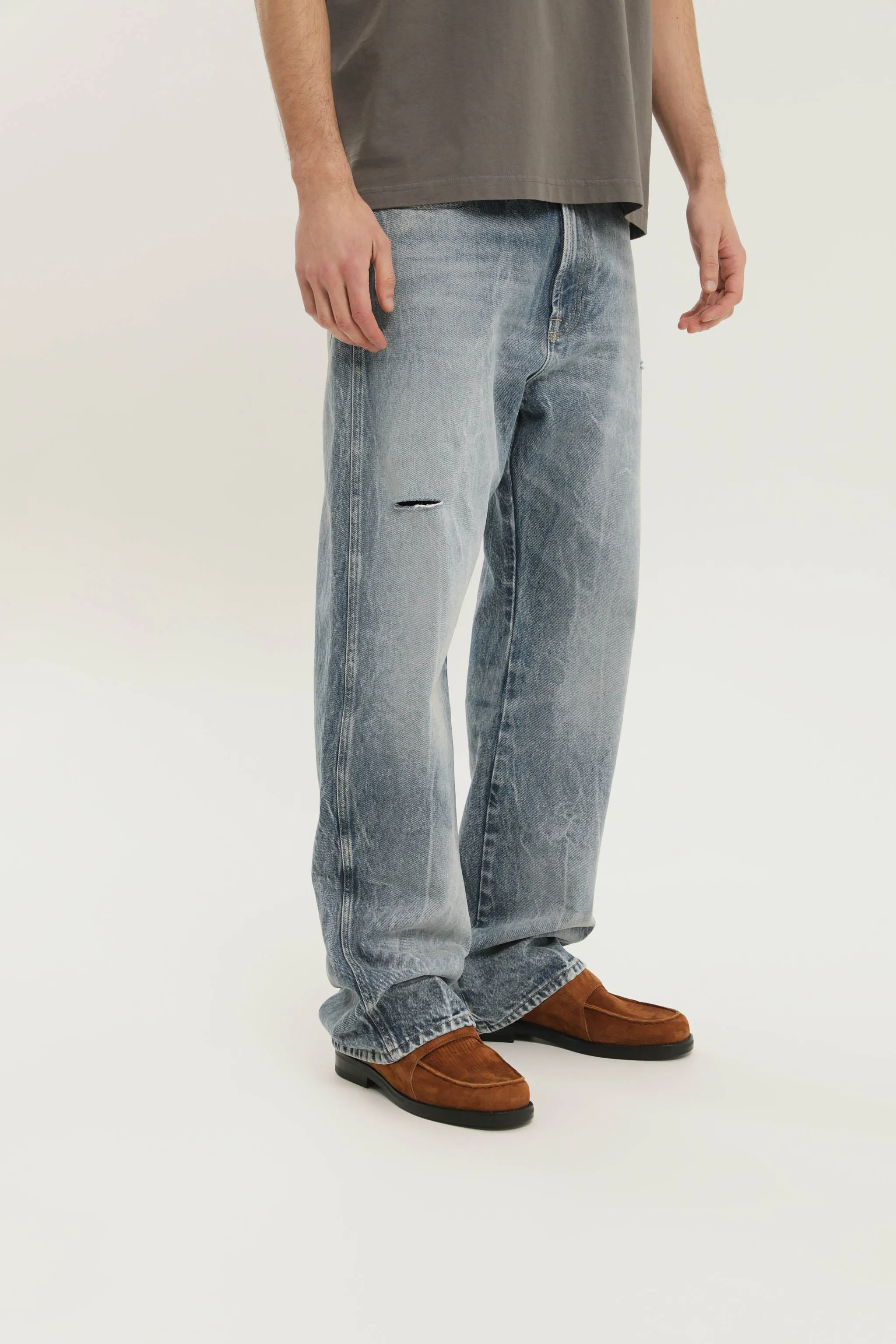Stone Rhodesian denim pant sold by 1989 Studio product image thumbnail 3
