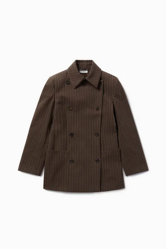 Pinstripe blazer sold by 1989 Studio