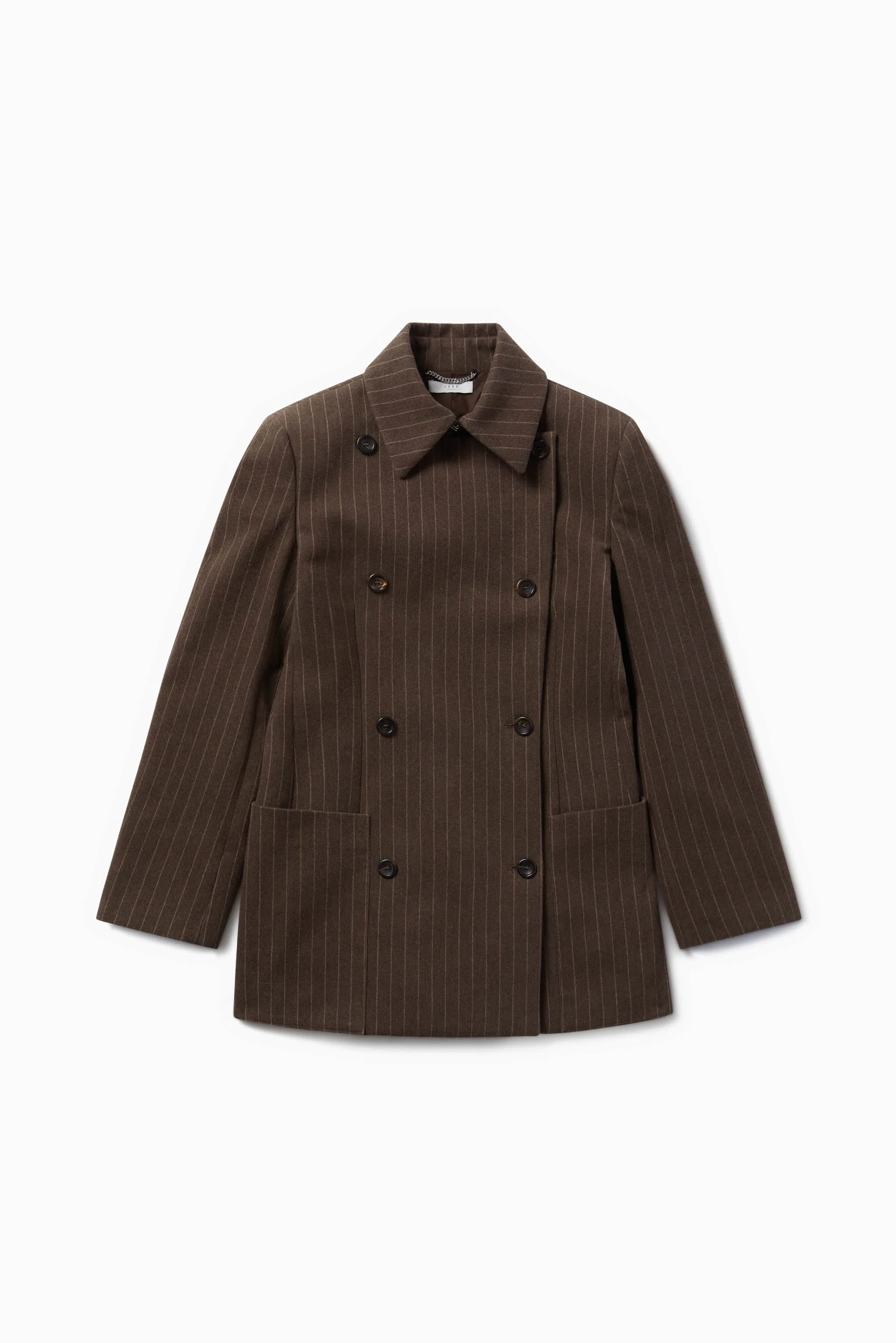 Pinstripe blazer sold by 1989 Studio