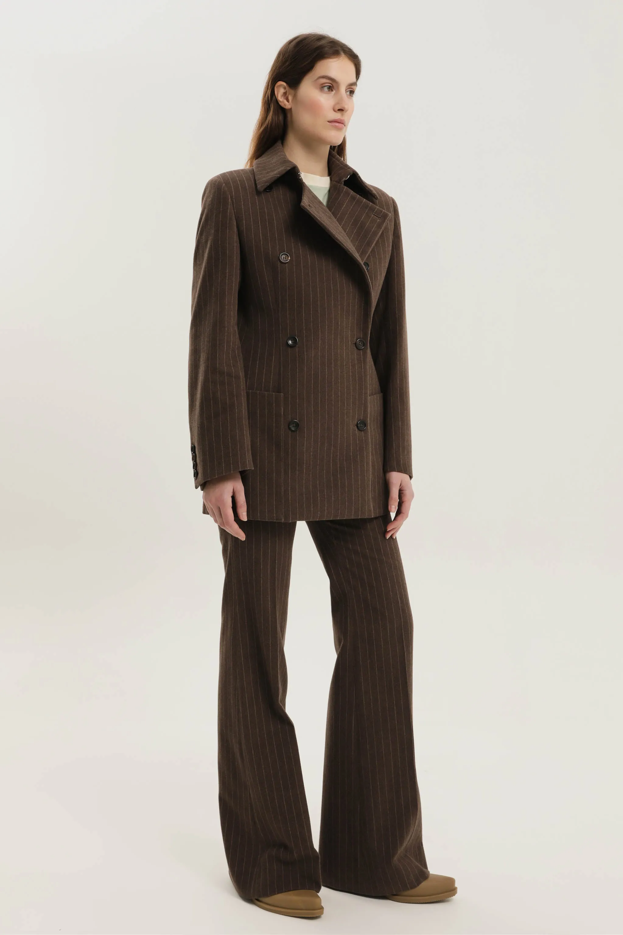 Pinstripe blazer sold by 1989 Studio product image thumbnail 5