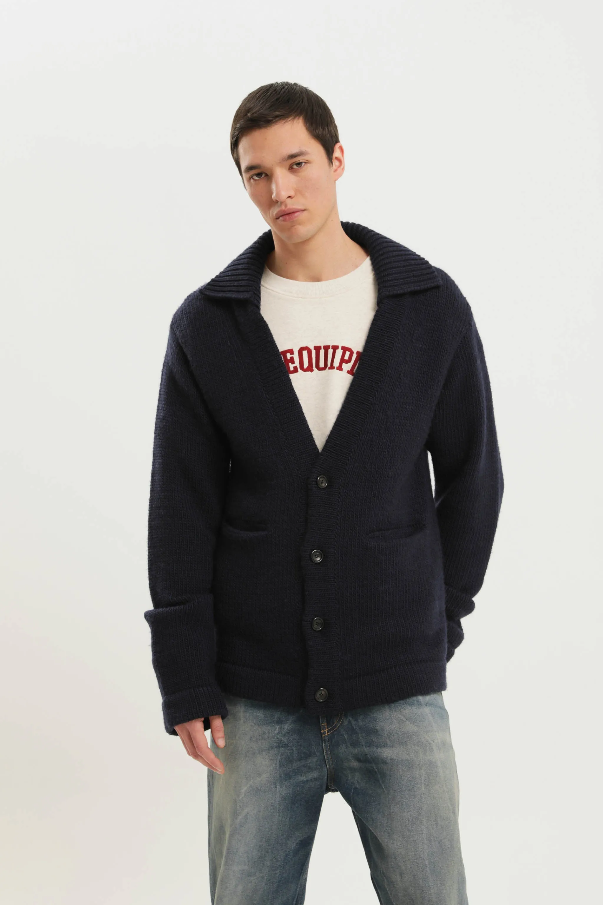 Pocket cardigan sweater sold by 1989 Studio product image thumbnail 2