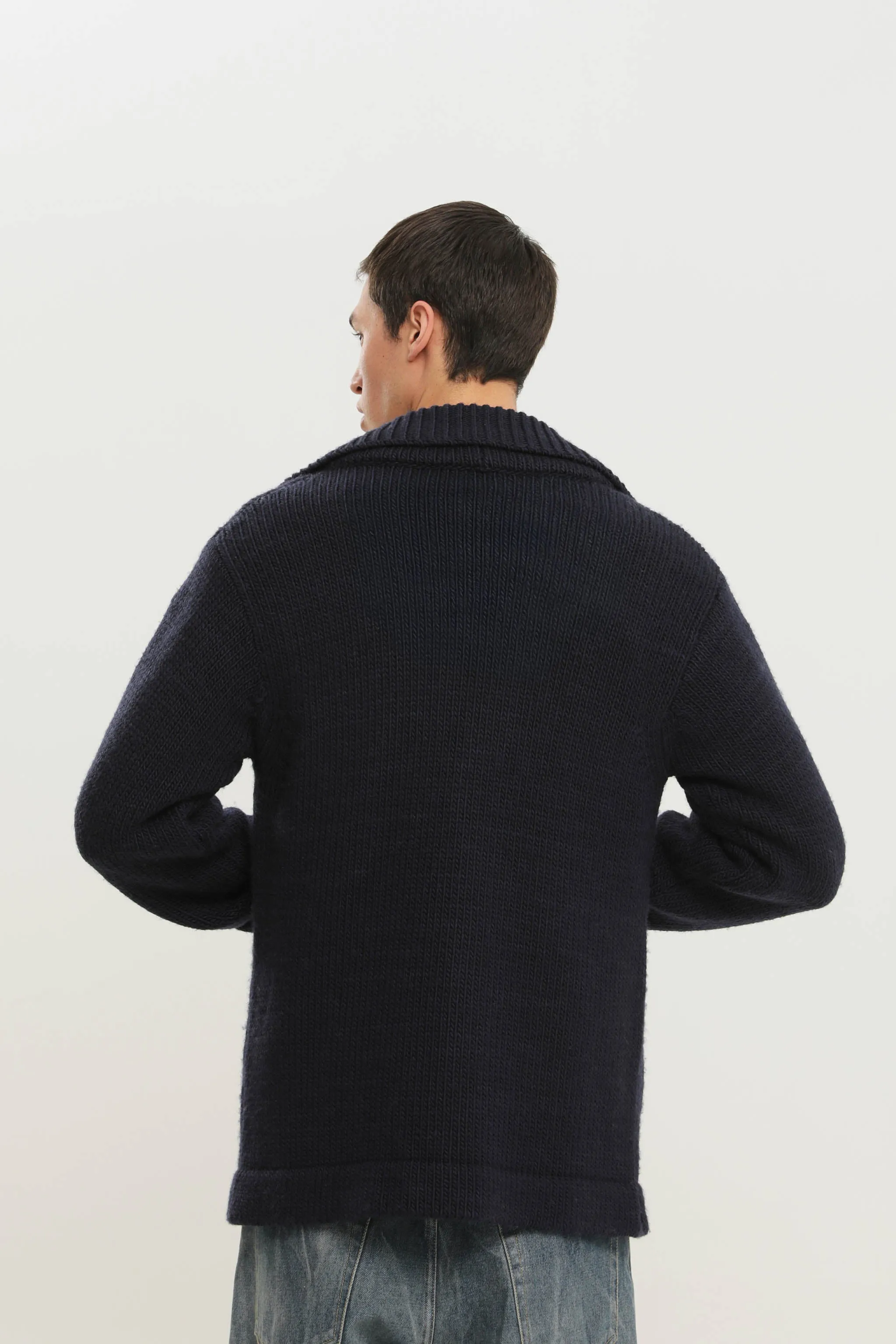 Pocket cardigan sweater sold by 1989 Studio product image thumbnail 4